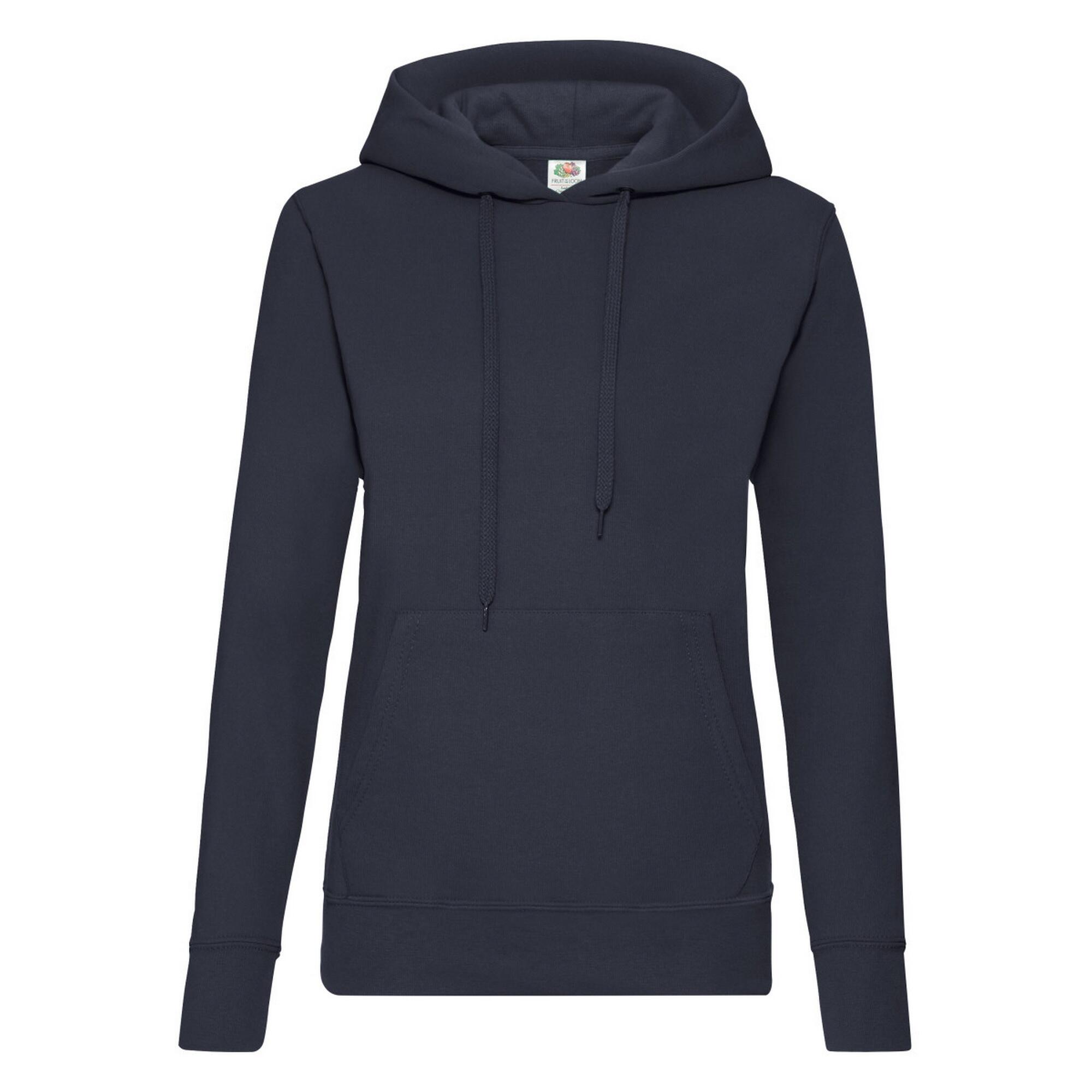 Fruit Of The Loom Ladies Lady Fit Hooded Sweatshirt / Hoodie