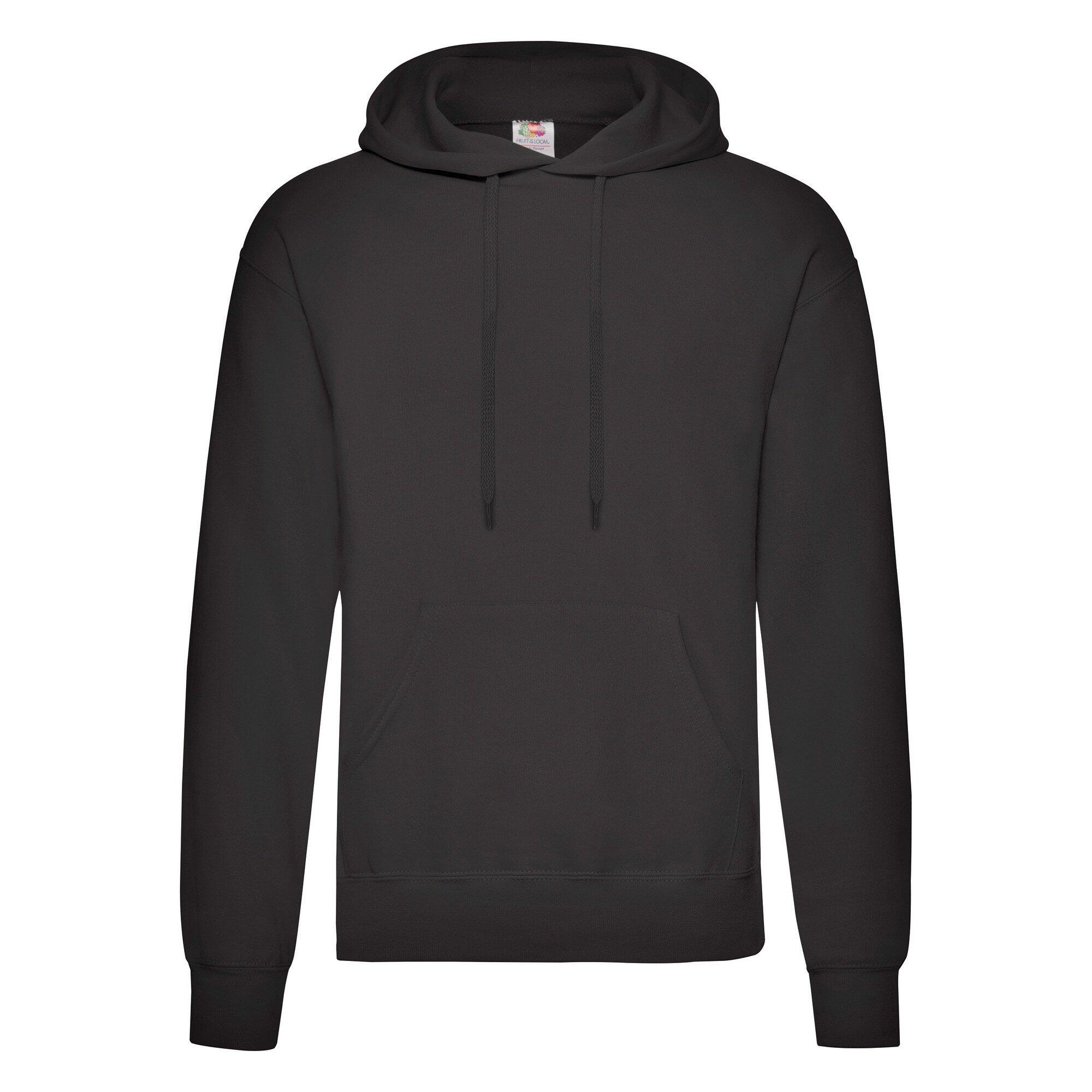 Fruit Of The Loom Mens Hooded Sweatshirt / Hoodie