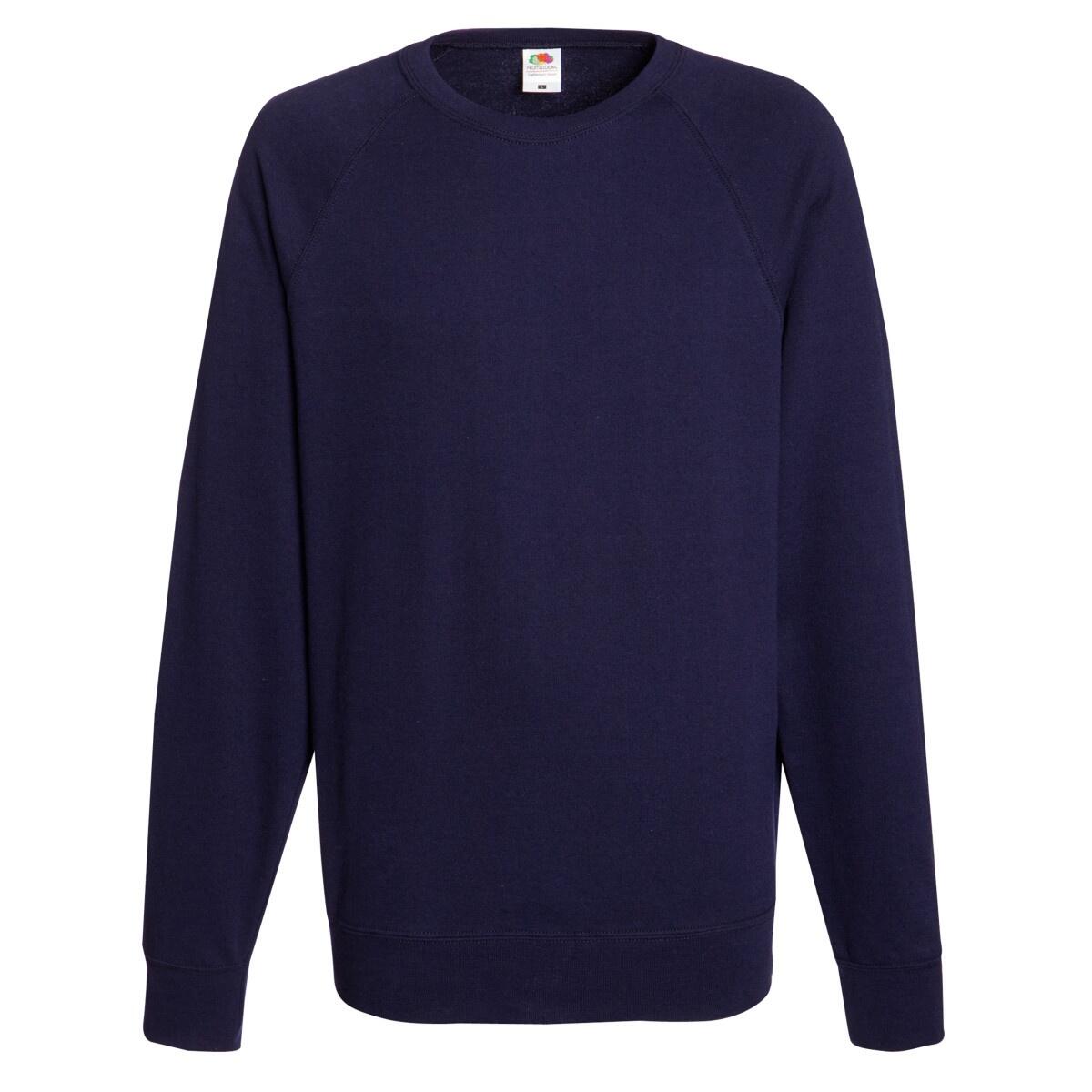 Fruit Of The Loom Mens Lightweight Raglan Sweatshirt (240 GSM)