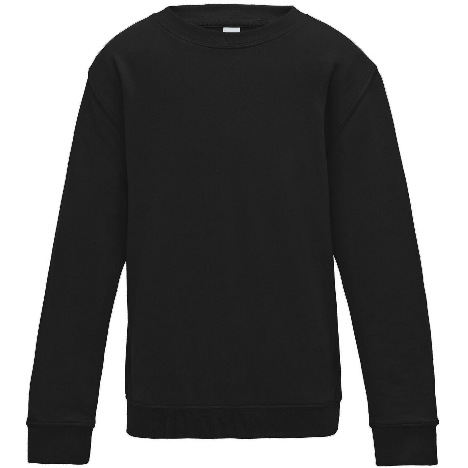 AWDis Just Hoods Childrens/Kids Plain Crew Neck Sweatshirt
