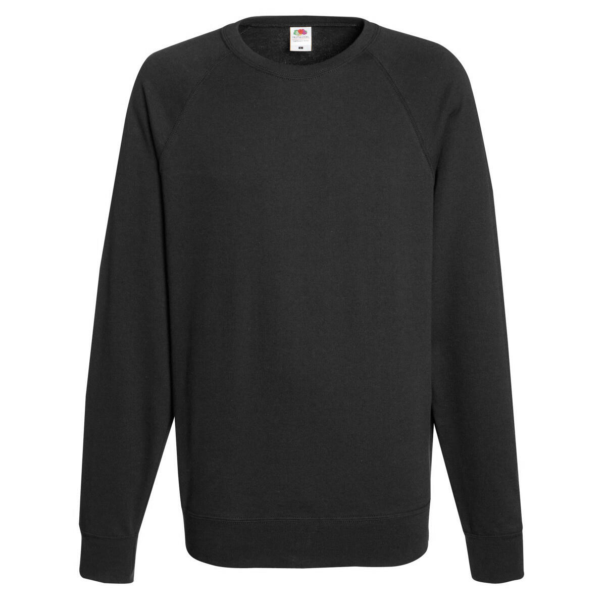 Fruit Of The Loom Mens Lightweight Raglan Sweatshirt (240 GSM)