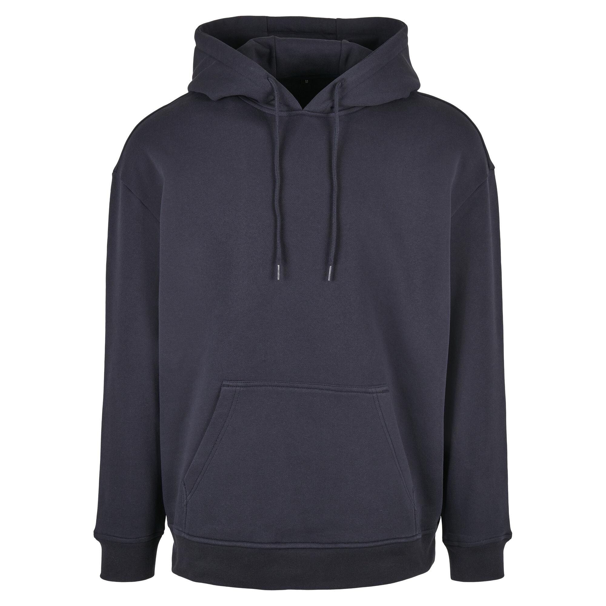 Build Your Brand Mens Basic Oversized Hoodie