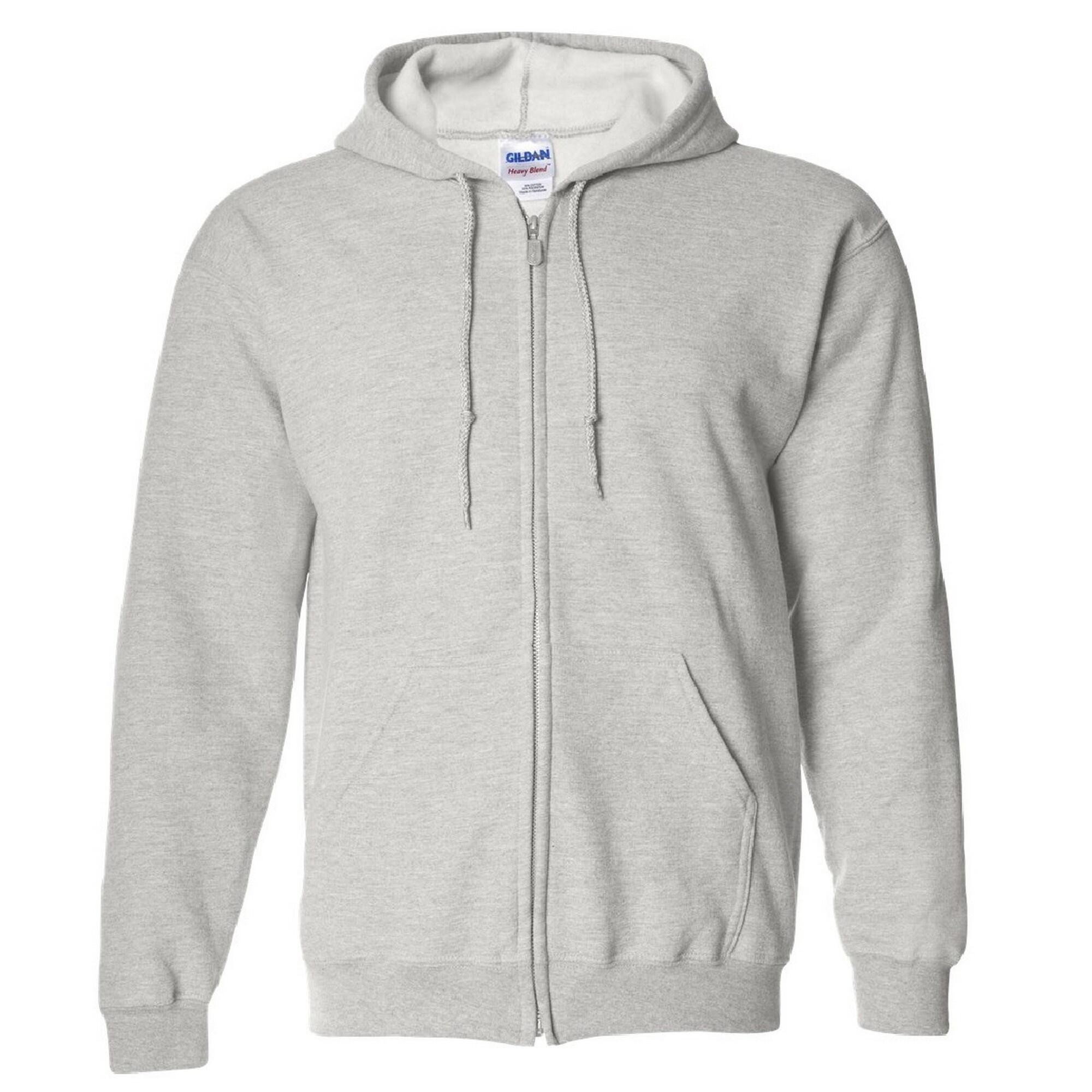 Gildan Heavy Blend Unisex Adult Full Zip Hooded Sweatshirt Top