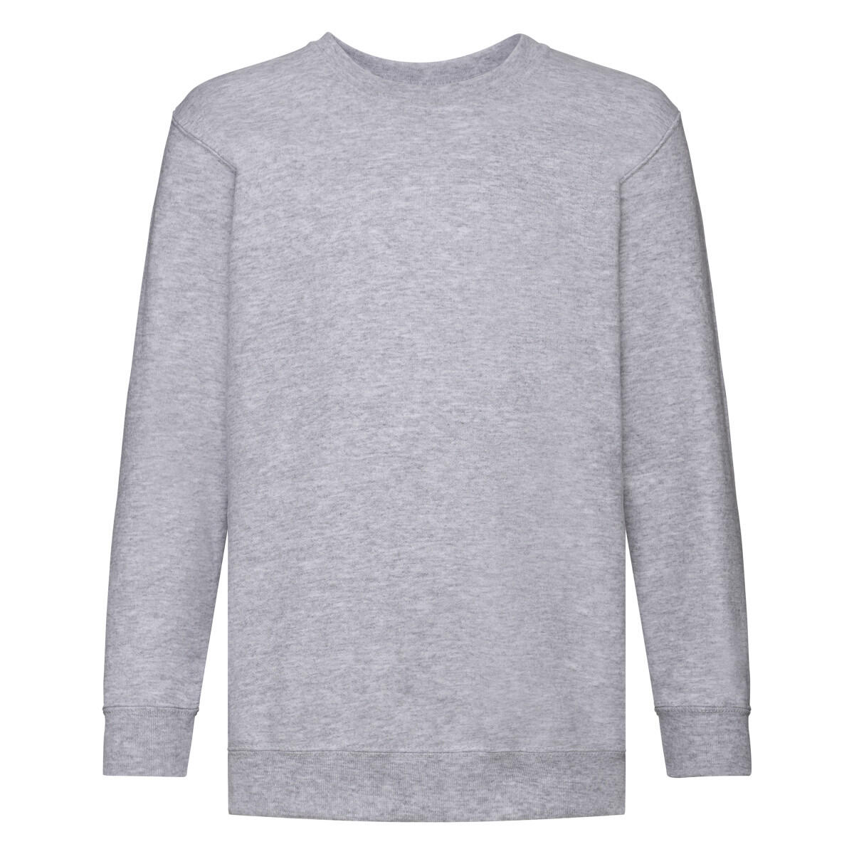 Fruit Of The Loom Childrens Unisex Set In Sleeve Sweatshirt