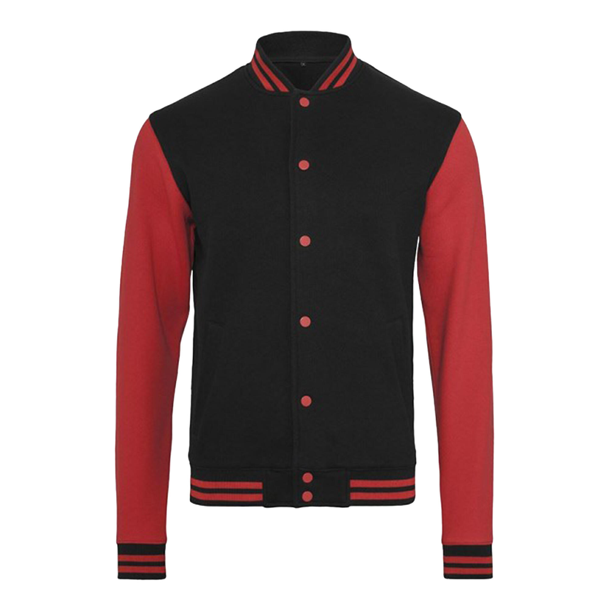 Build Your Brand Mens Sweat College Jacket