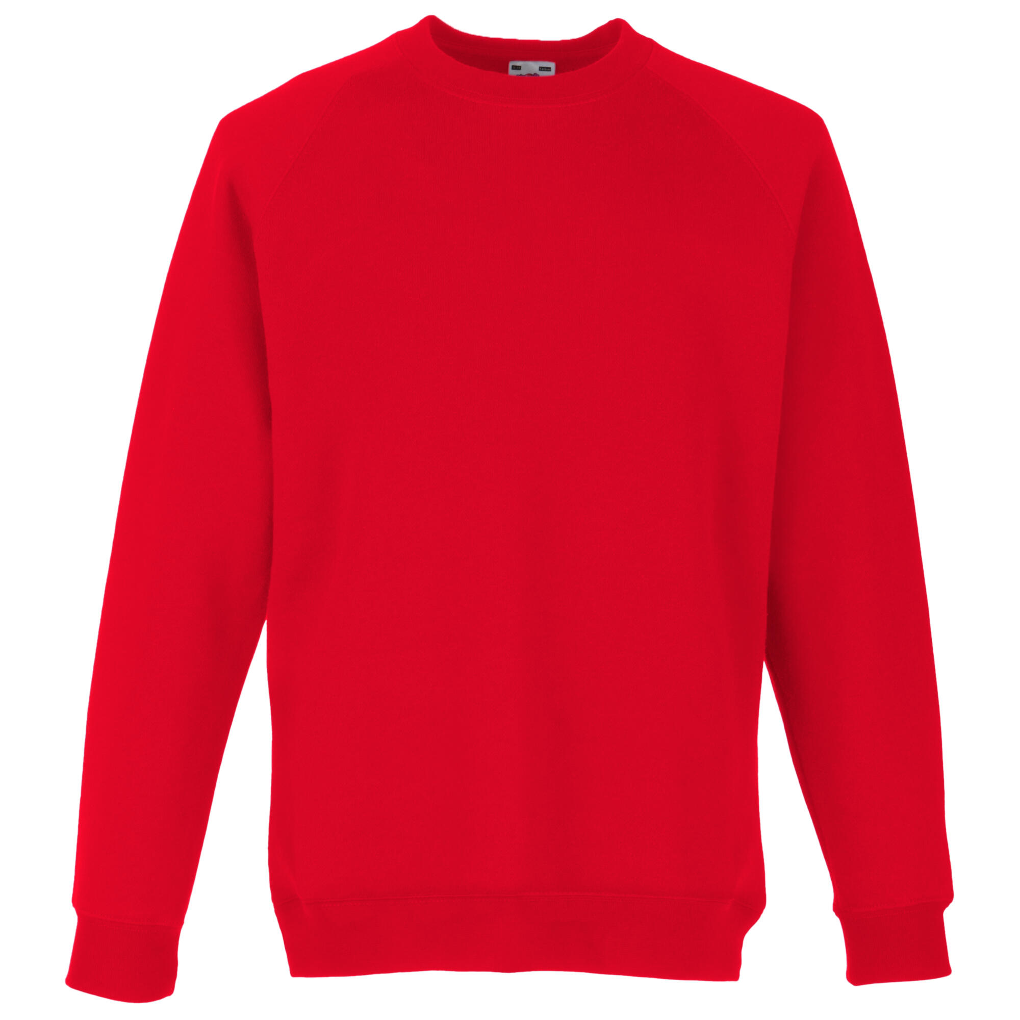 Fruit Of The Loom Childrens Unisex Raglan Sleeve Sweatshirt