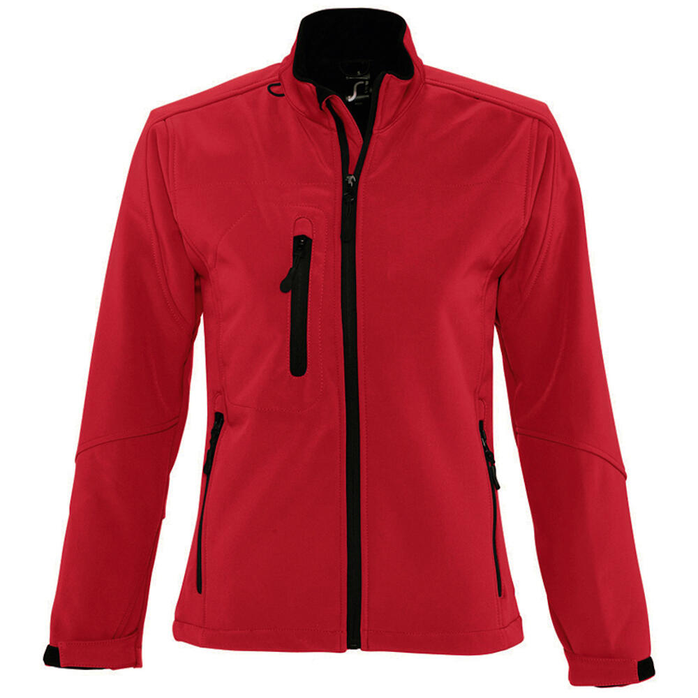 SOLS Womens/Ladies Roxy Soft Shell Jacket (Breathable, Windproof And Water