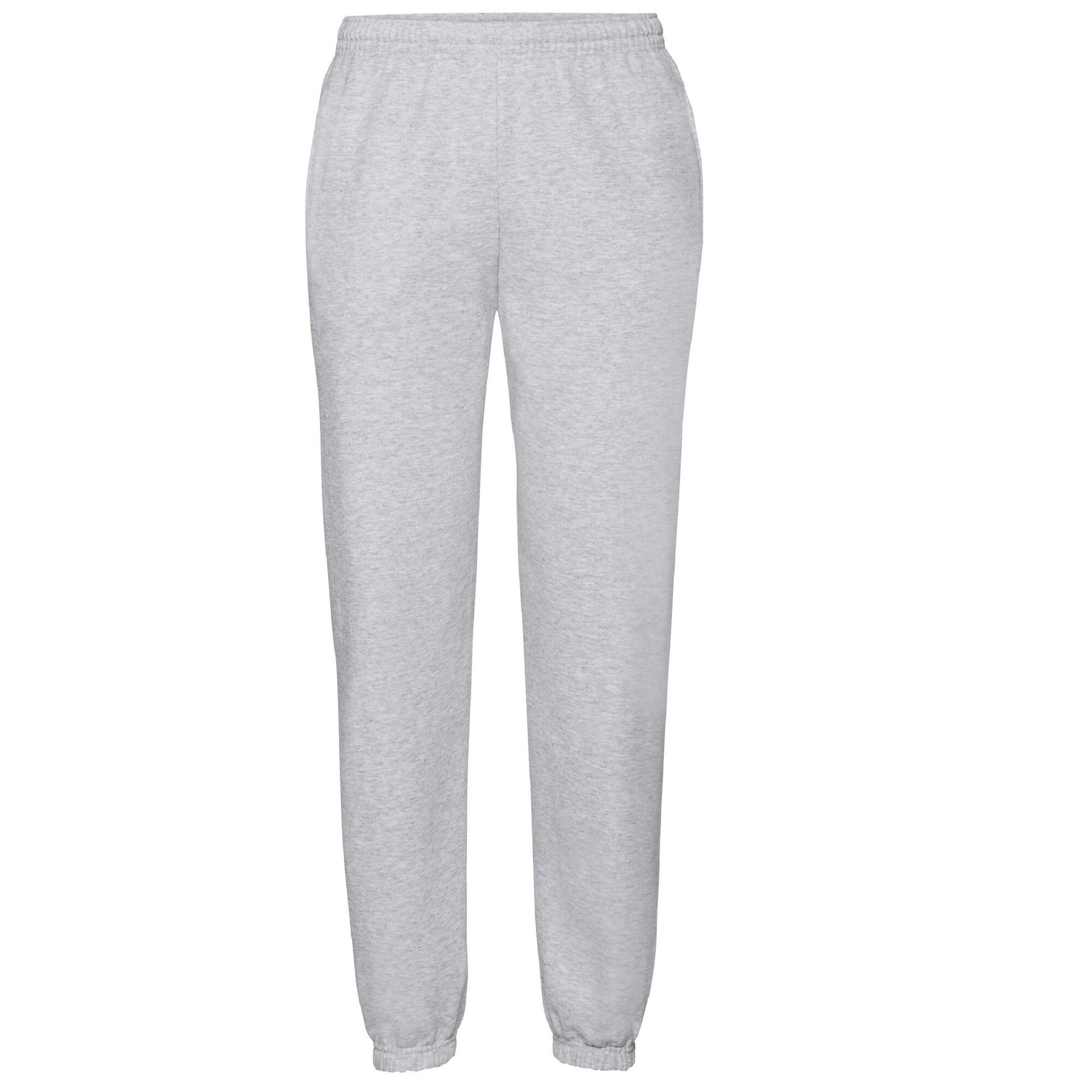 Fruit Of The Loom Mens Elasticated Cuff Jog Pants / Jogging Bottoms