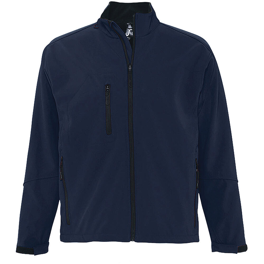 SOLS Mens Relax Soft Shell Jacket (Breathable, Windproof And Water Resistant)