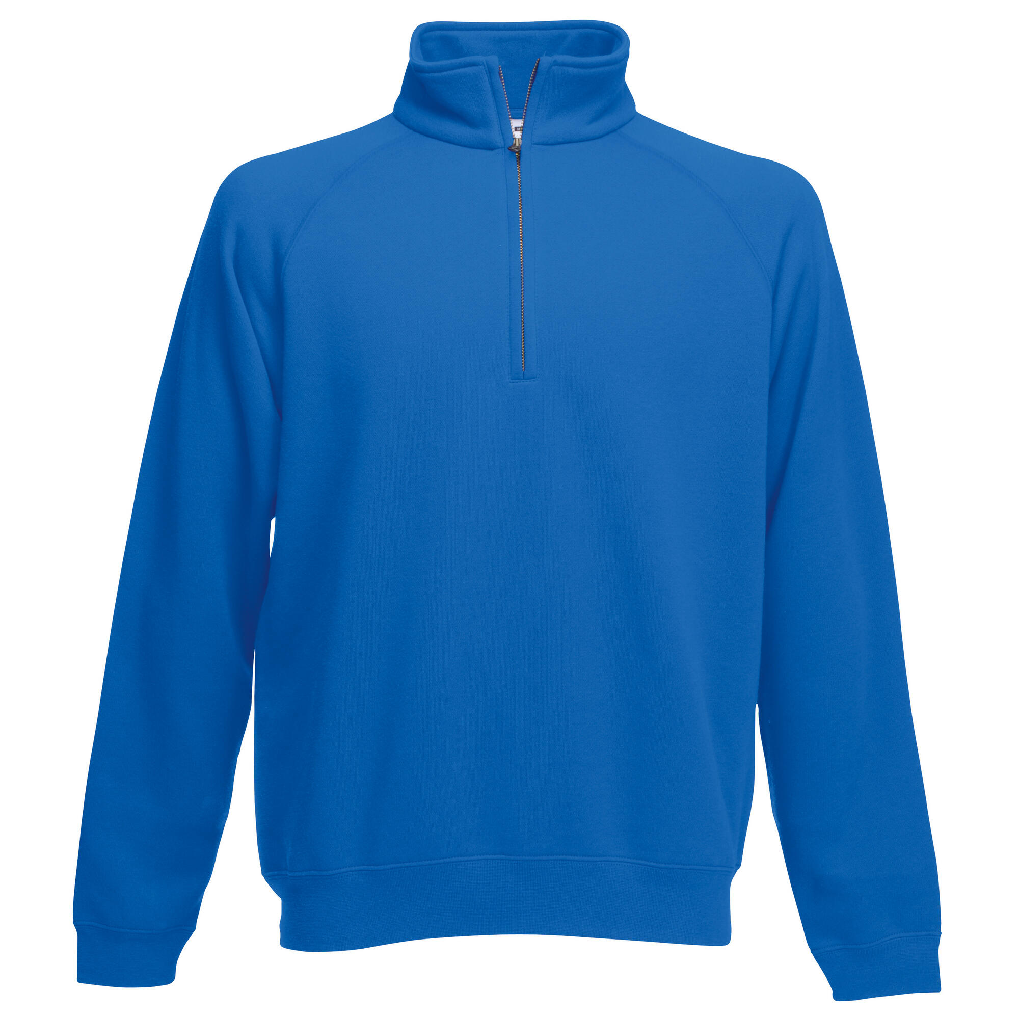 Fruit Of The Loom Mens Zip Neck Sweatshirt