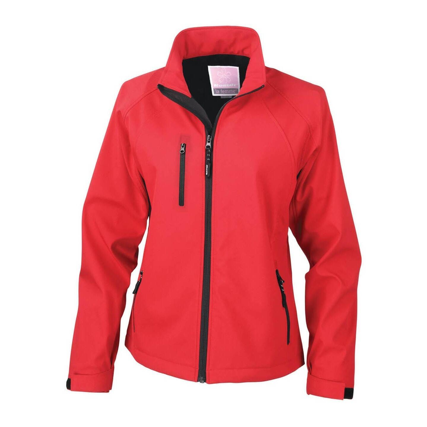 Result Ladies/Womens La Femme® 2 Layer Base Softshell Breathable Wind Resistant