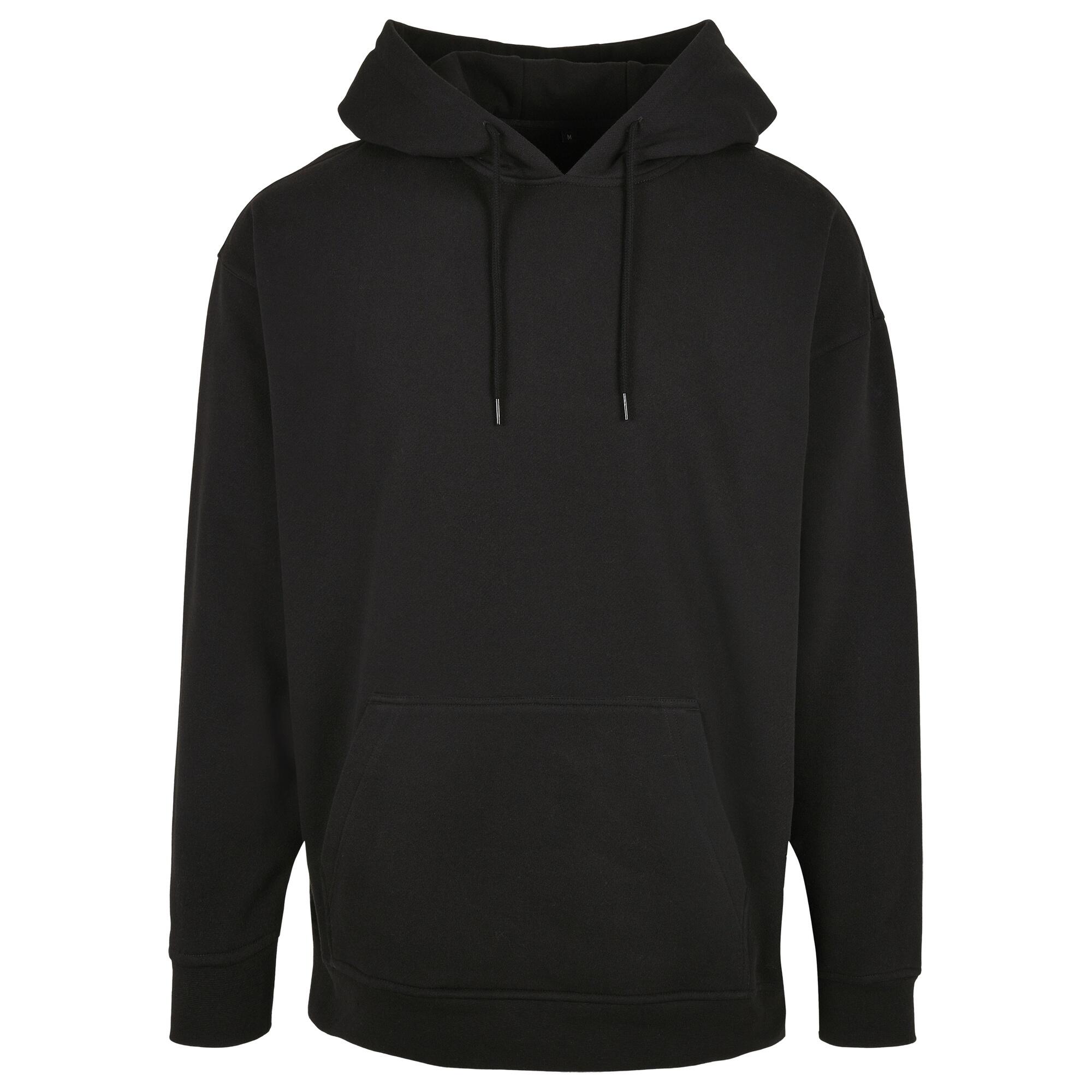 Build Your Brand Mens Basic Oversized Hoodie