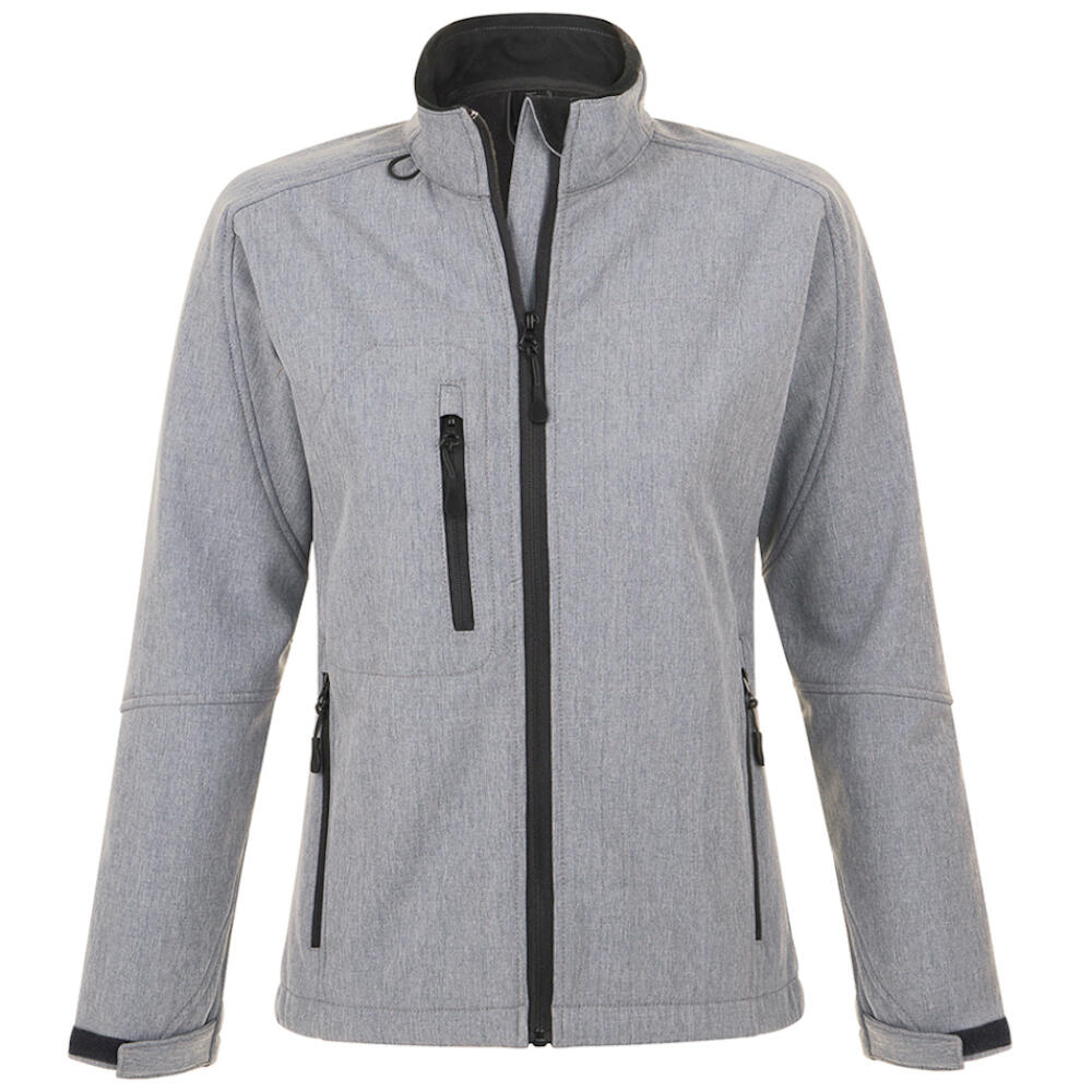 SOLS Womens/Ladies Roxy Soft Shell Jacket (Breathable, Windproof And Water