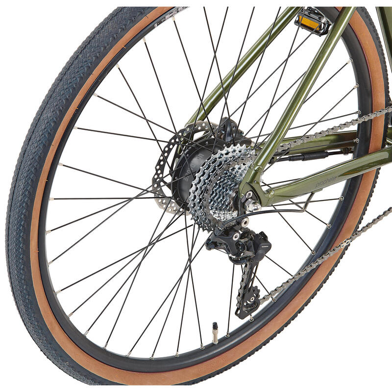 De Prophete Graveler 1.0 Gravel E-Bike met 28 inch wielen