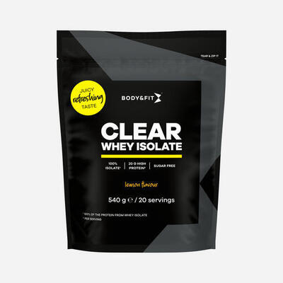 Clear whey isolate - eiwit limonade - lemon - 540 gram
