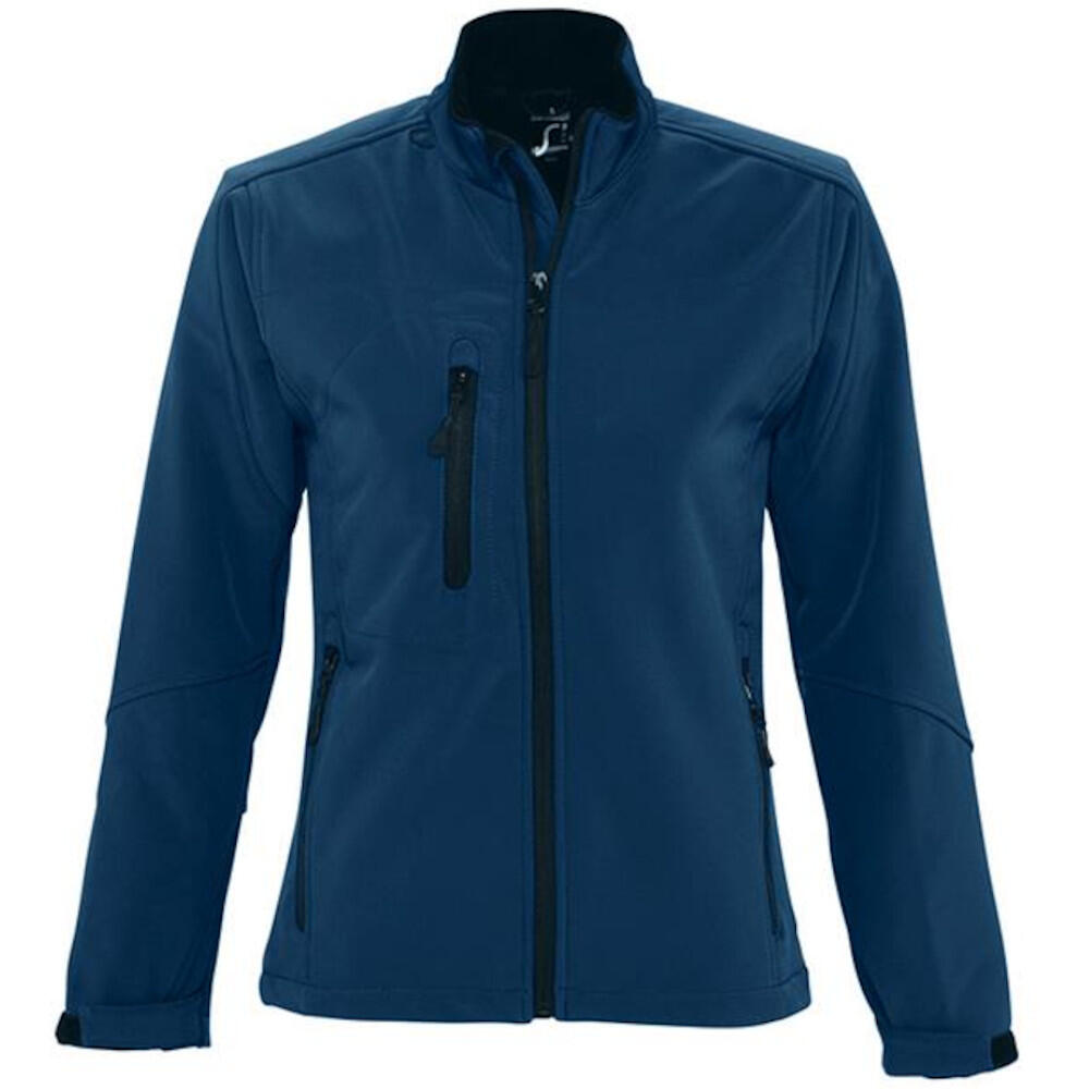 SOLS Womens/Ladies Roxy Soft Shell Jacket (Breathable, Windproof And Water