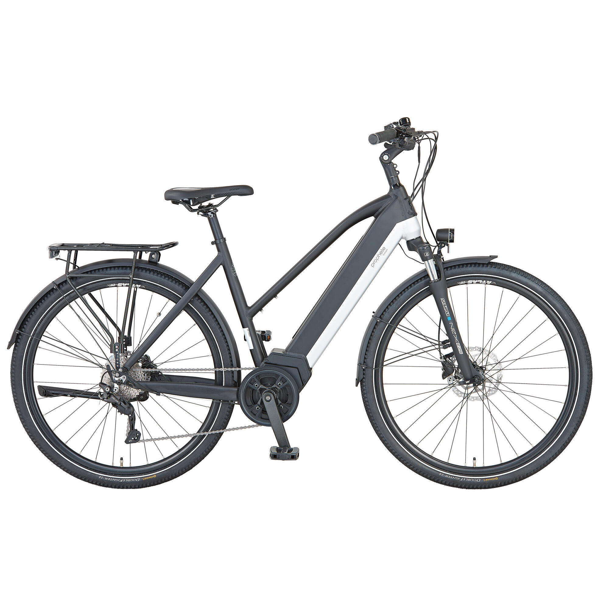 Rower elektryczny trekking Prophete E-Bike Odkrywca 5.0 28"  Rama Trapezowa RH52