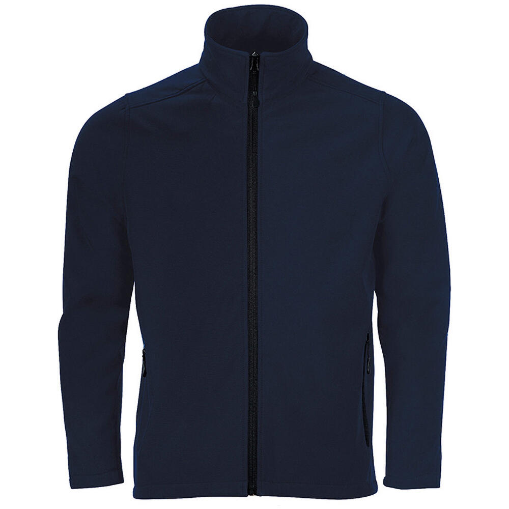 SOLS Mens Race Full Zip Water Repellent Softshell Jacket