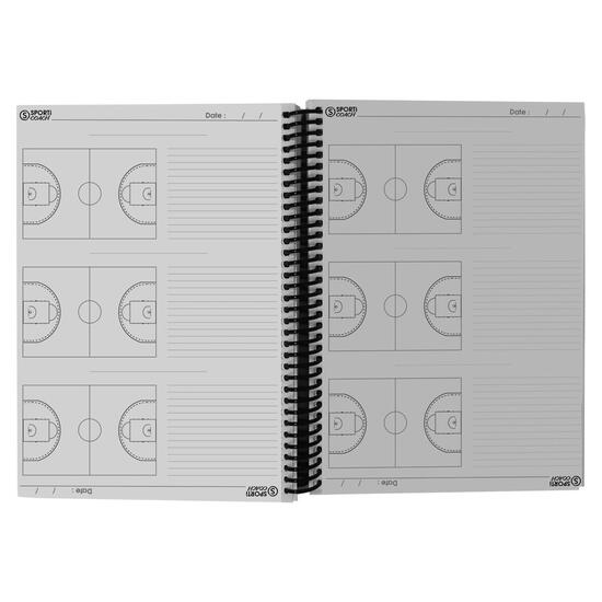 Pallacanestro allenatore libretto spirale rilegato a4 Sporti France