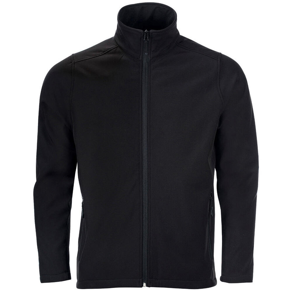 SOLS Mens Race Full Zip Water Repellent Softshell Jacket