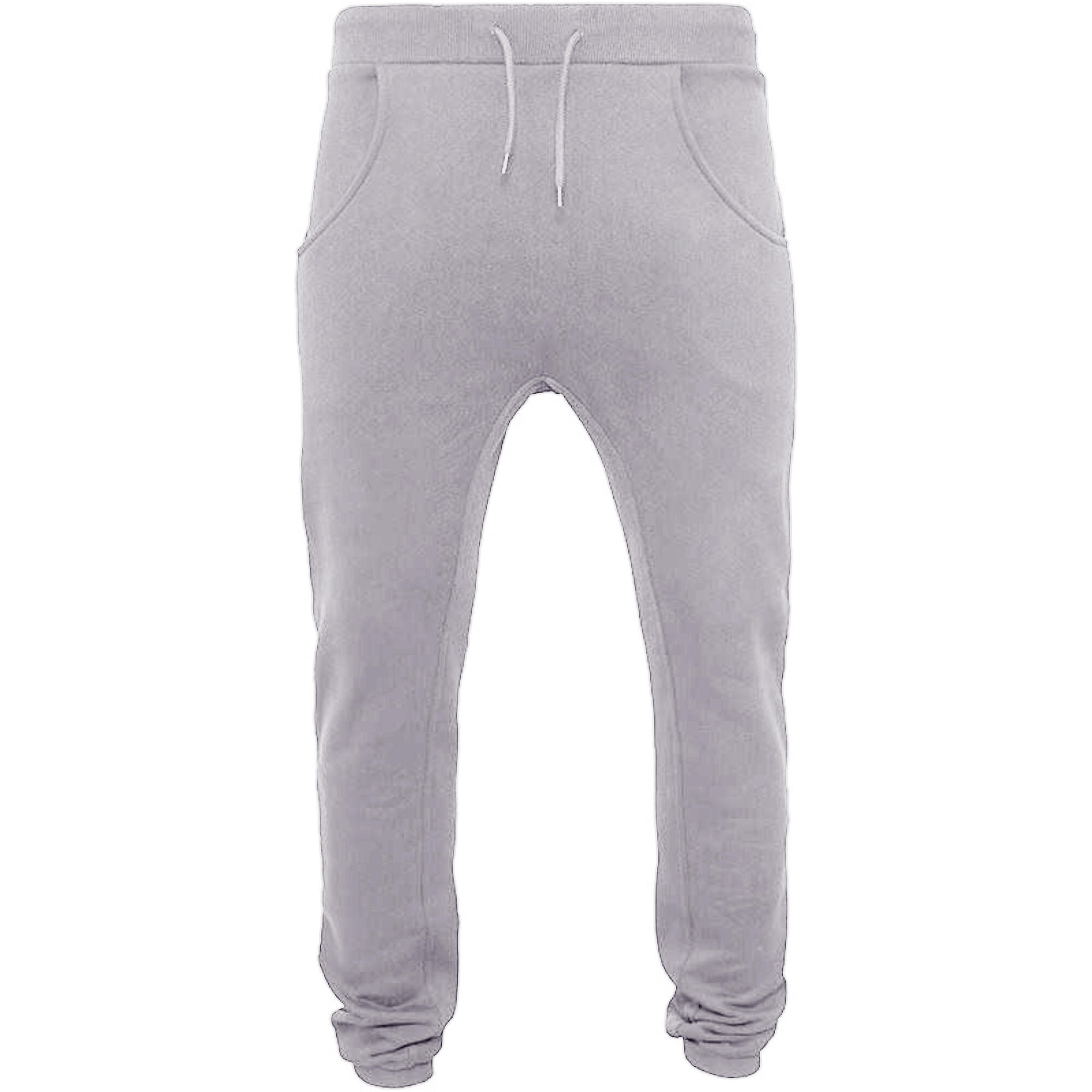 Build Your Brand Mens Heavy Deep Crotch Sweatpants