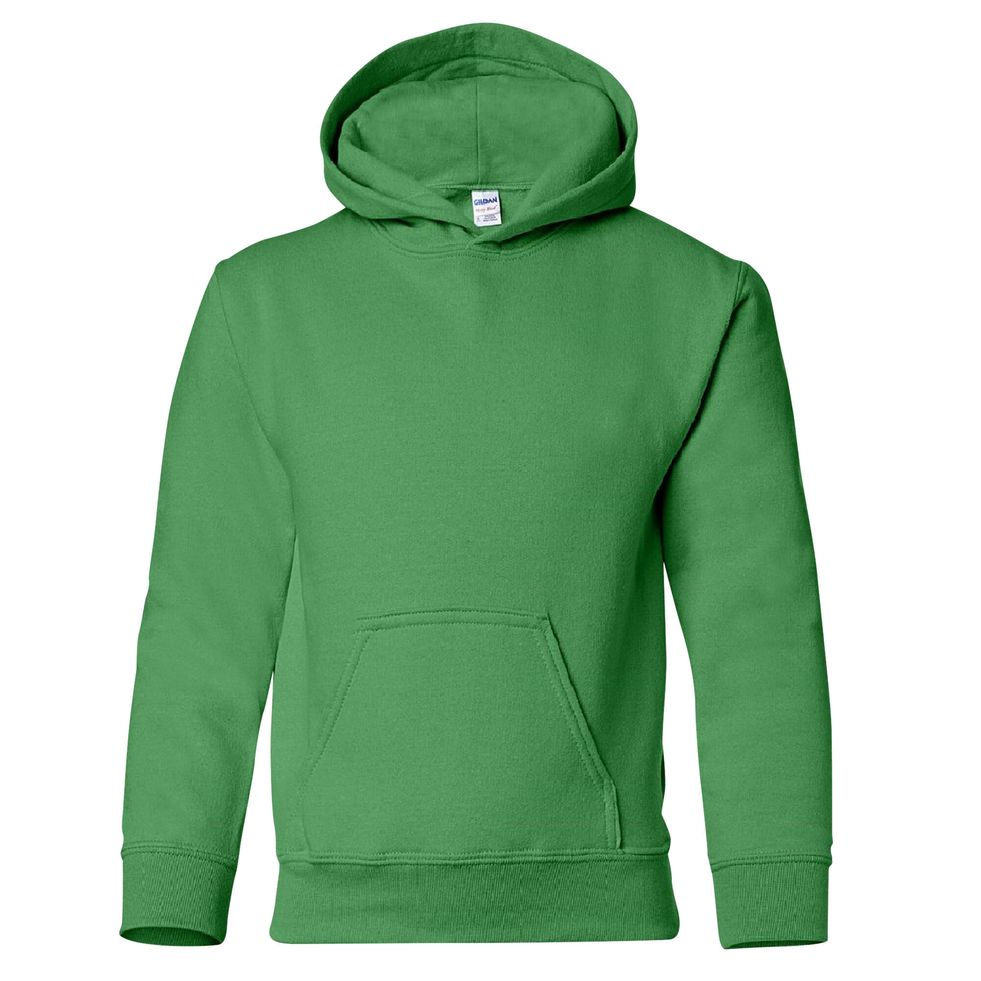 Gildan Heavy Blend Childrens Unisex Hooded Sweatshirt Top / Hoodie