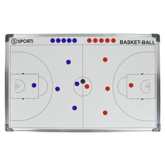 Taktische Tafel Basketball 60x90cm Sporti