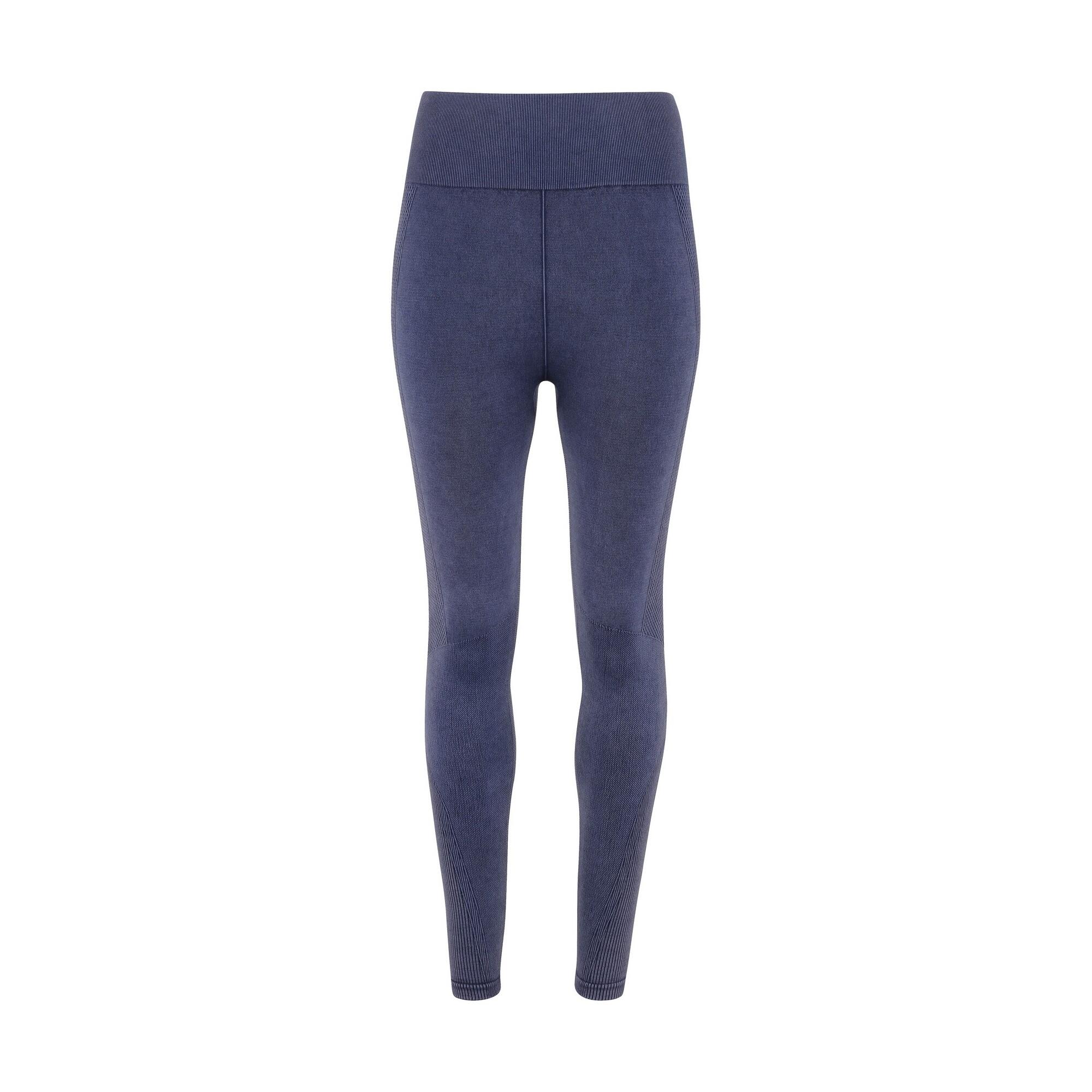 TriDri Womens/Ladies Seamless 3D Fit Multi Sport Denim Look Leggings