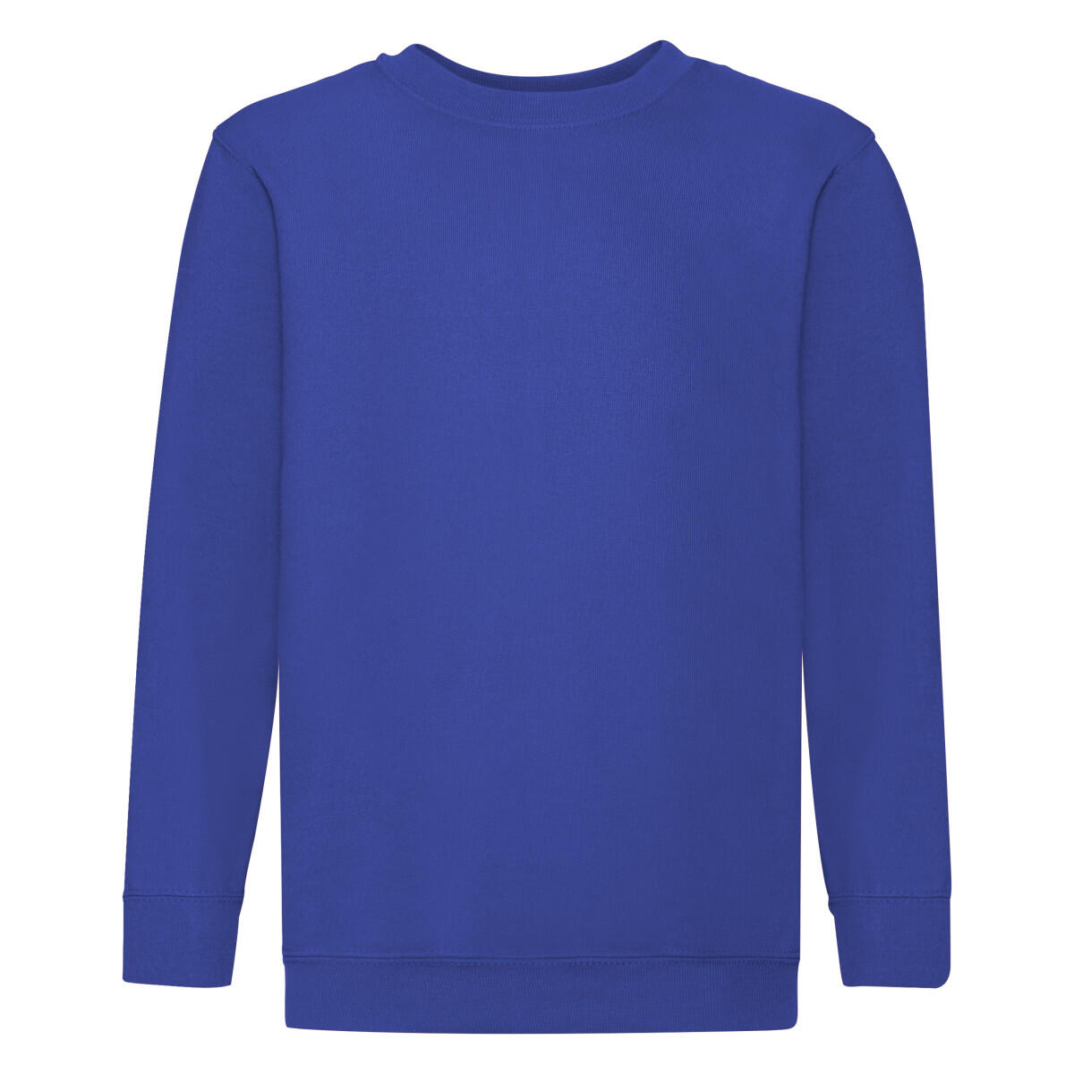 Fruit Of The Loom Childrens Unisex Set In Sleeve Sweatshirt (Pack of 2)