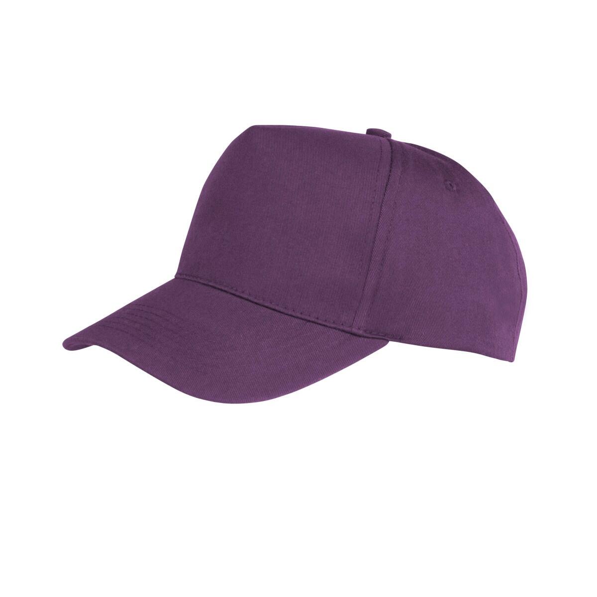 Result Unisex Core Boston 5 Panel Printers Baseball Cap (Pack Of 2)