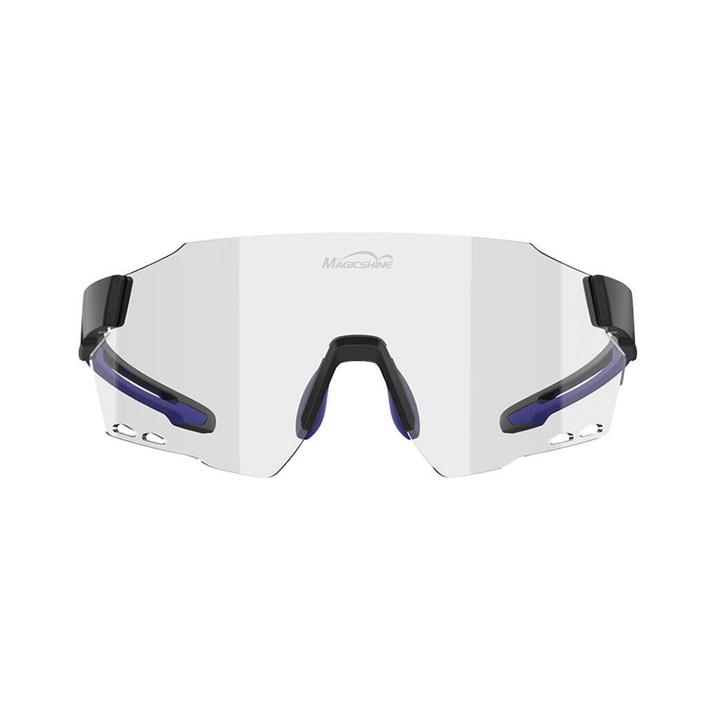 Magicshine Windbreaker Photochromic Sunglasses-Black/Blue -  3