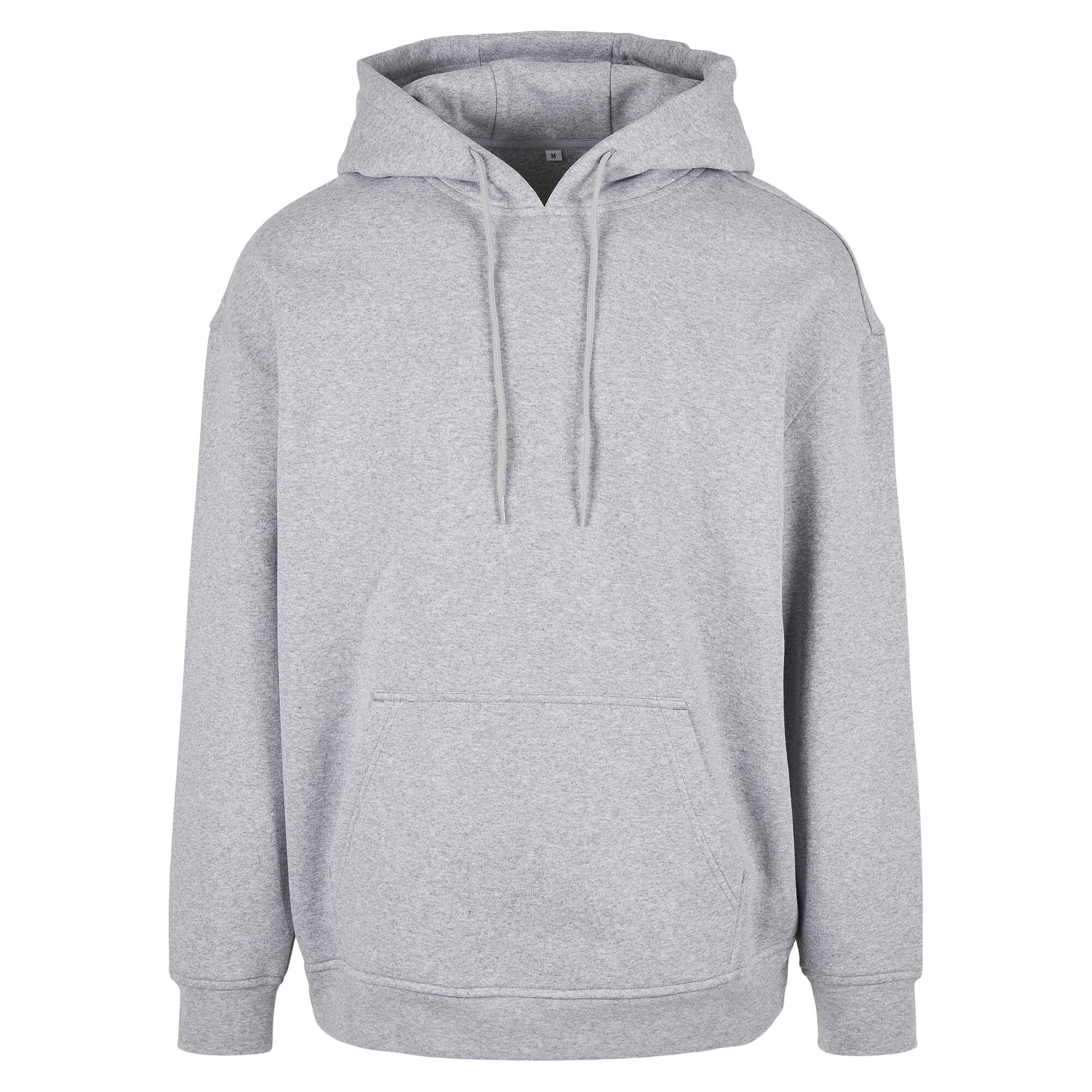 Build Your Brand Mens Basic Oversized Hoodie