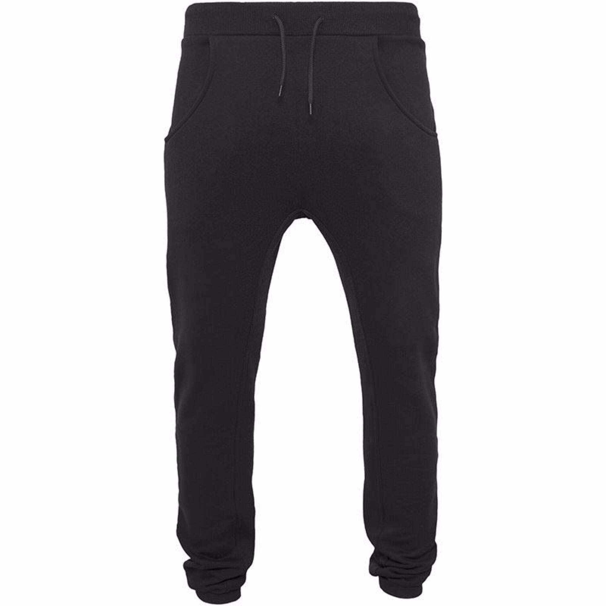 Build Your Brand Mens Heavy Deep Crotch Sweatpants