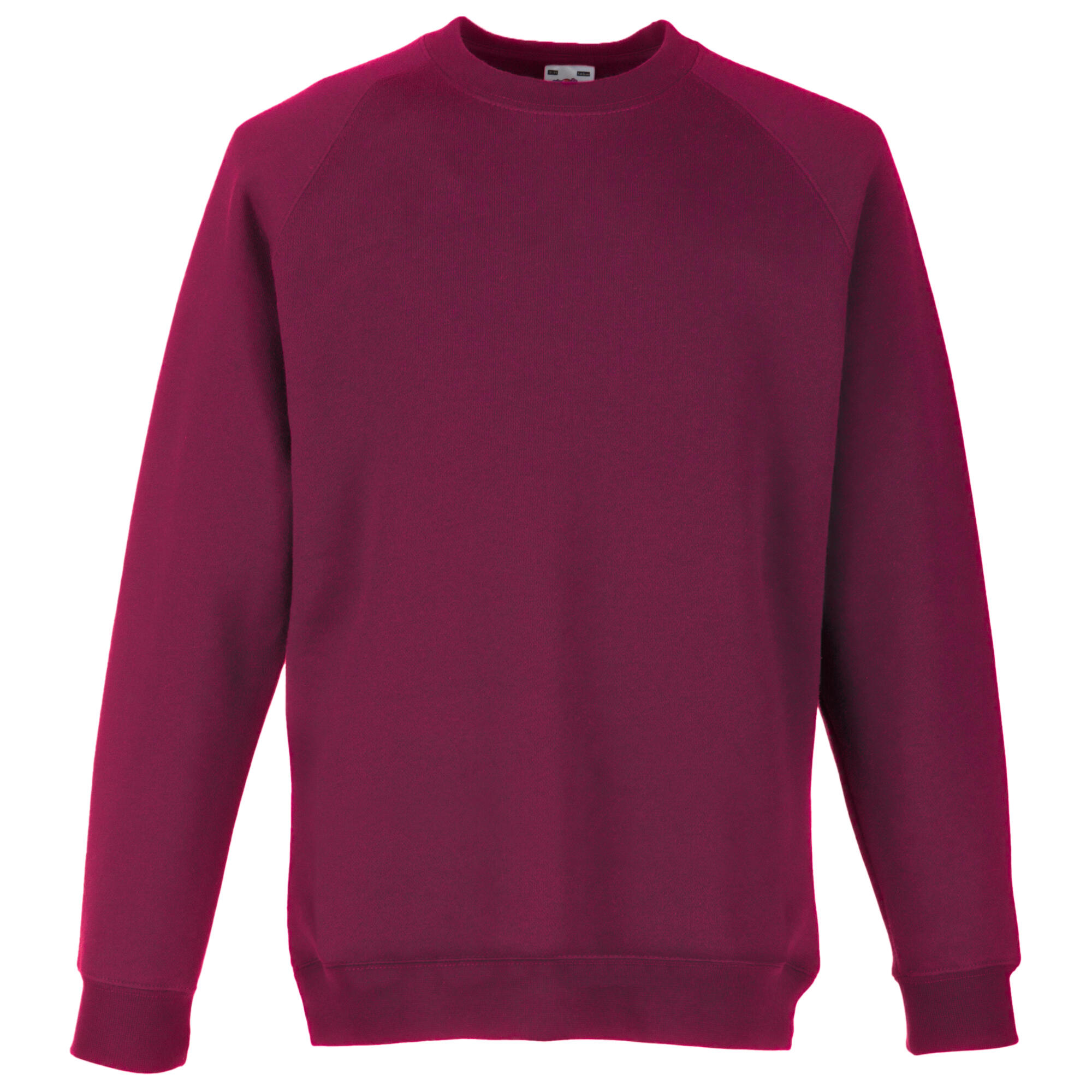 Fruit Of The Loom Childrens Unisex Raglan Sleeve Sweatshirt