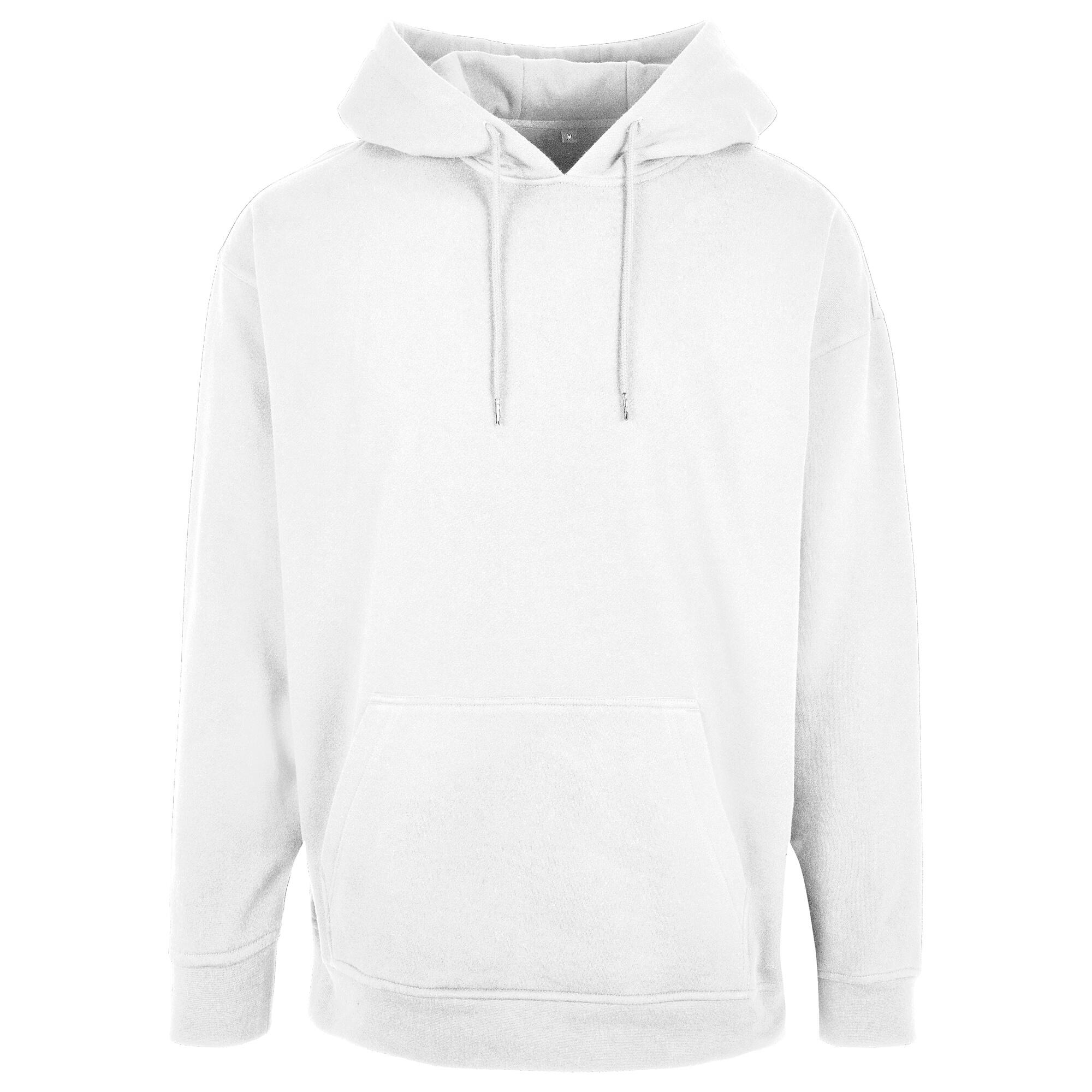 Build Your Brand Mens Basic Oversized Hoodie