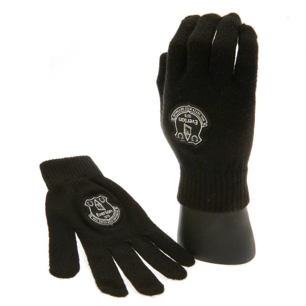 Everton FC Children/Kids Knitted Gloves