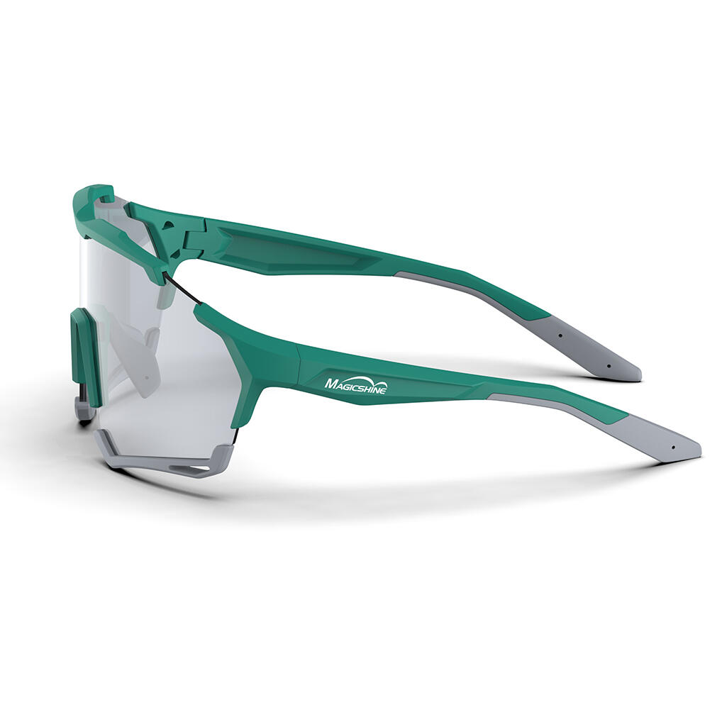 Magicshine Versatiler Photochromic Sunglasses-Clear/Green