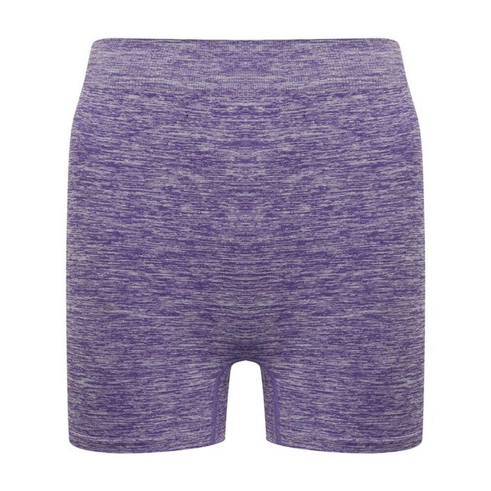 Tombo Womens/Ladies Melange Seamless Shorts