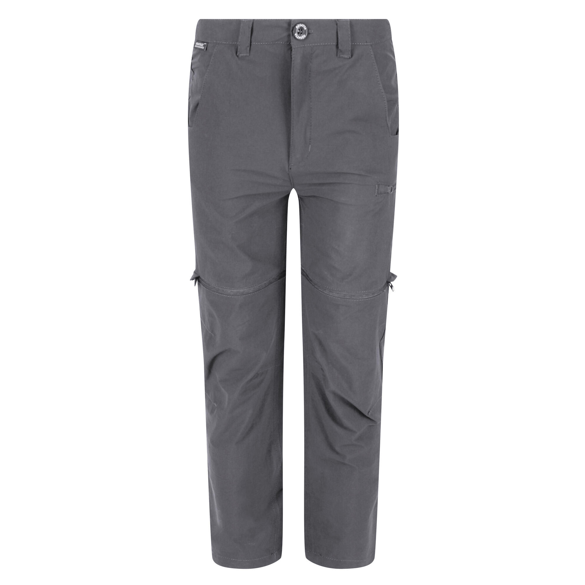 Regatta Childrens/Kids Highton Stretch Zip-Off Walking Trousers