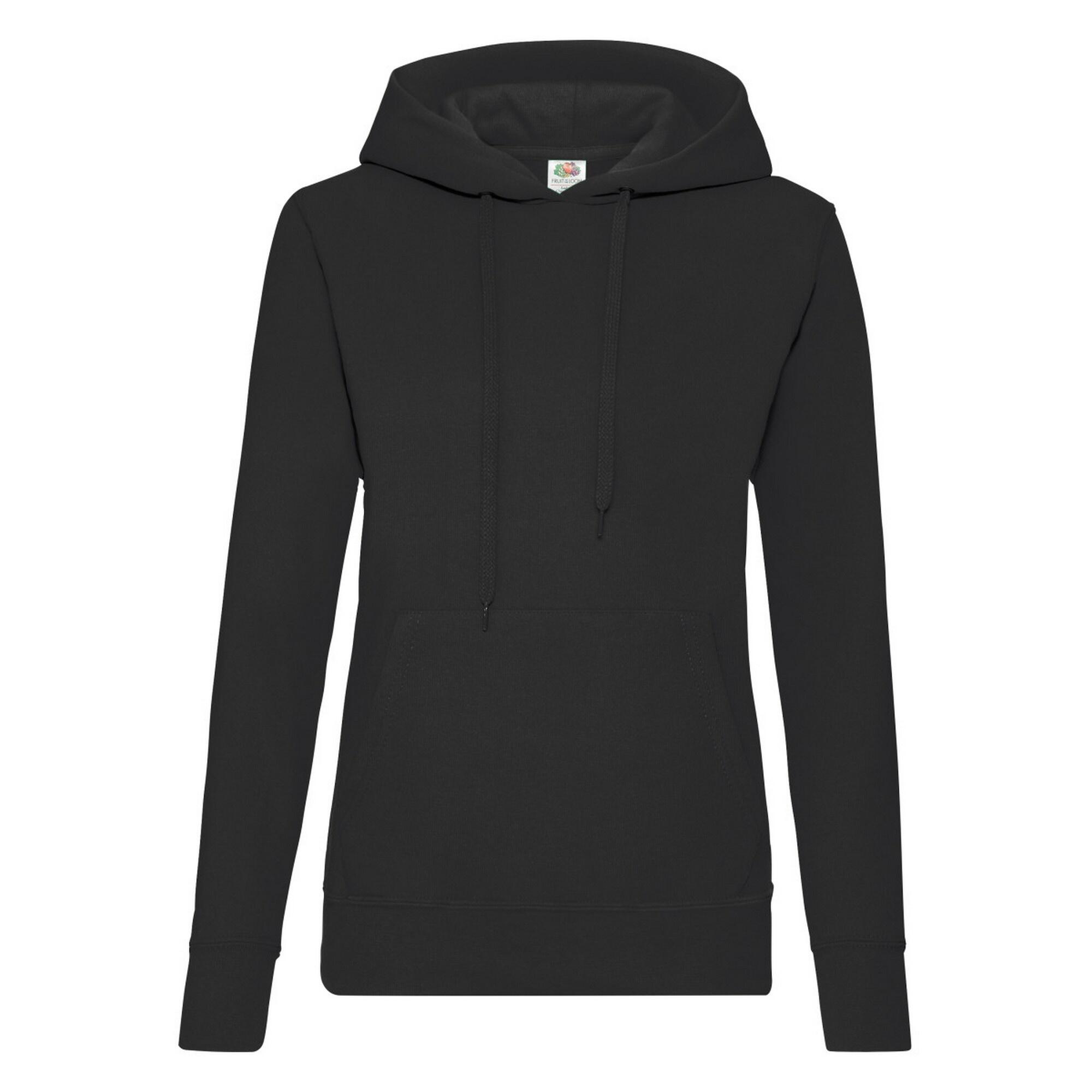 Fruit Of The Loom Ladies Lady Fit Hooded Sweatshirt / Hoodie