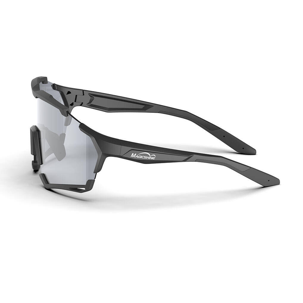 Magicshine Versatiler Photochromic Sunglasses-Clear/Black -  2