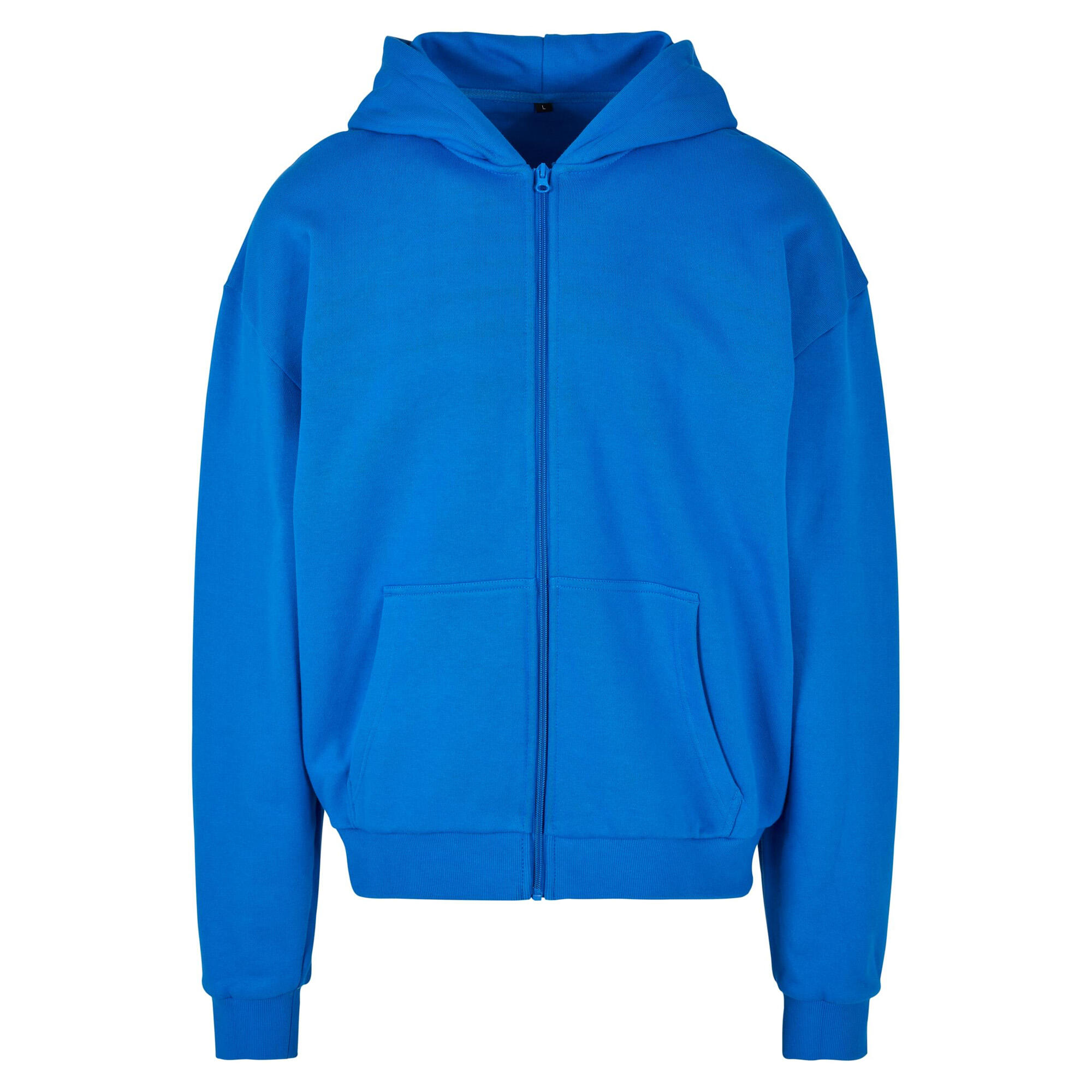 Build Your Brand Mens Ultra Heavyweight Full Zip Hoodie