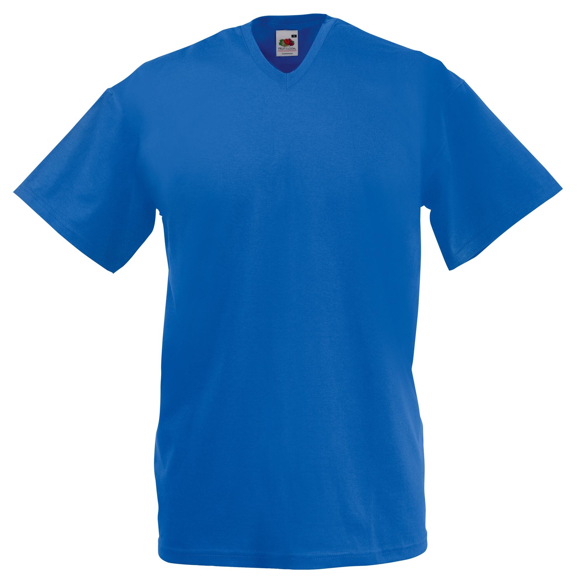 Fruit Of The Loom Mens Valueweight V-Neck, Short Sleeve T-Shirt