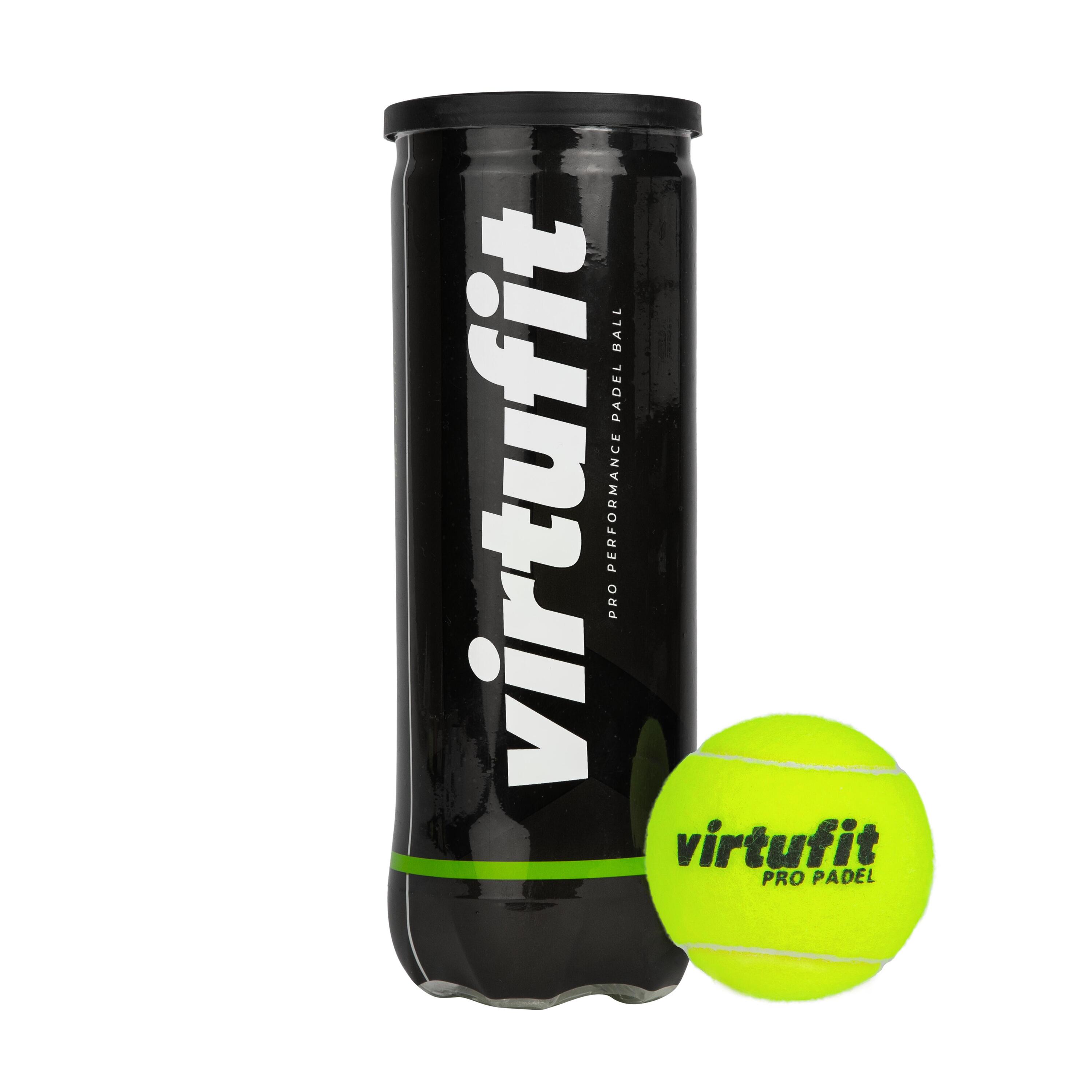 VIRTUFIT Pro Padel Bälle – Set mit 3 Bällen