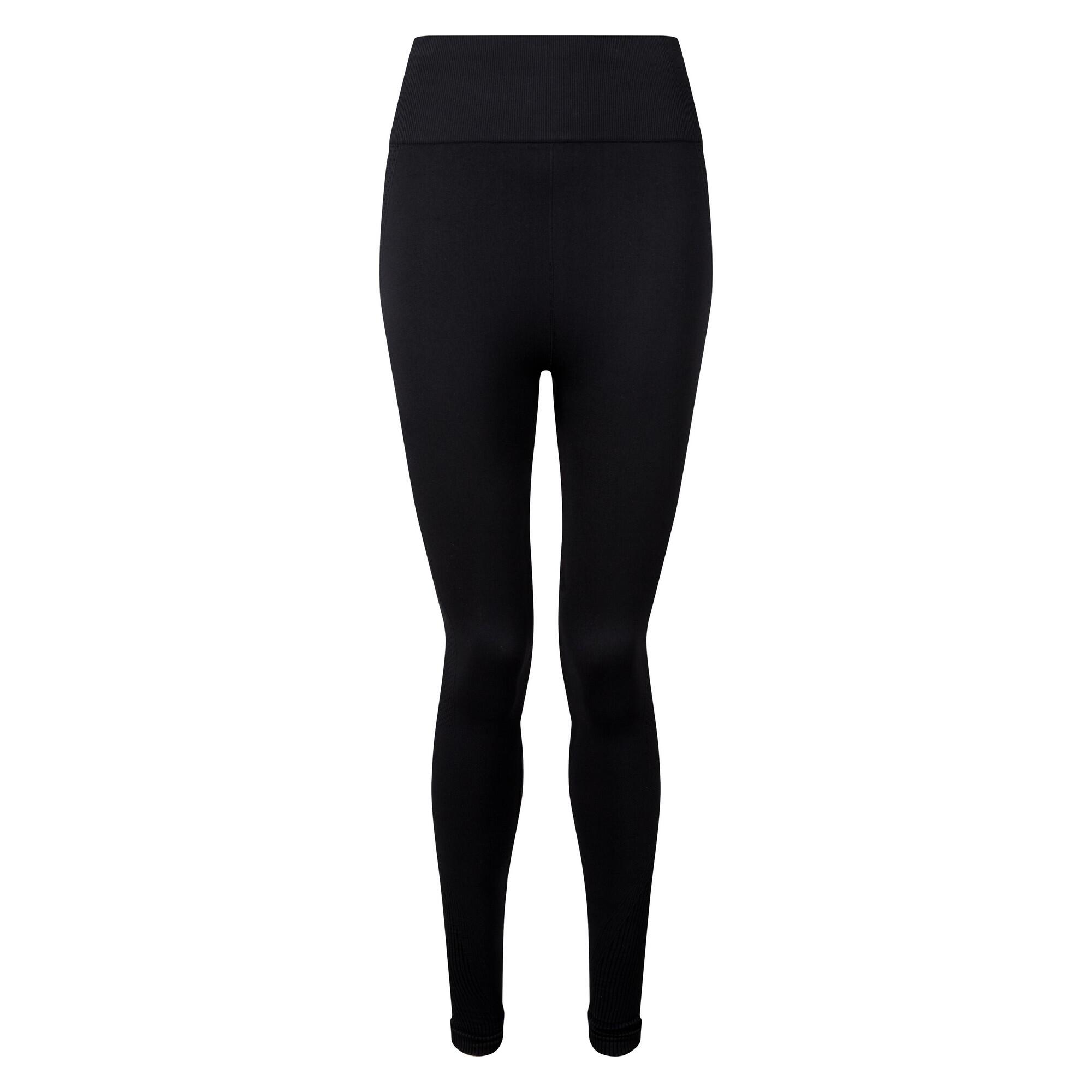 TriDri Women/Ladies Seamless 3D Fit Multi-Sport Sculpt Solid Colour Leggings