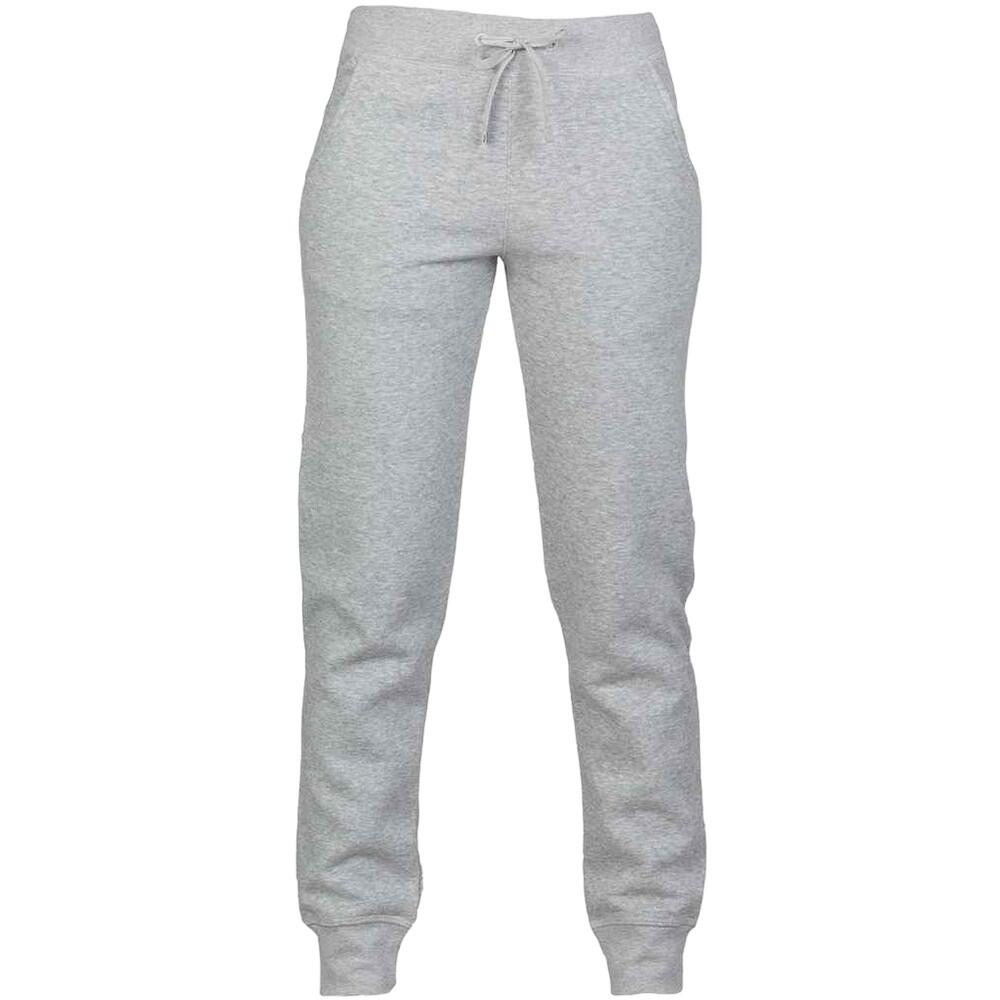 Skinni Fit Womens/Ladies Heather Cuffed Slim Jogging Bottoms