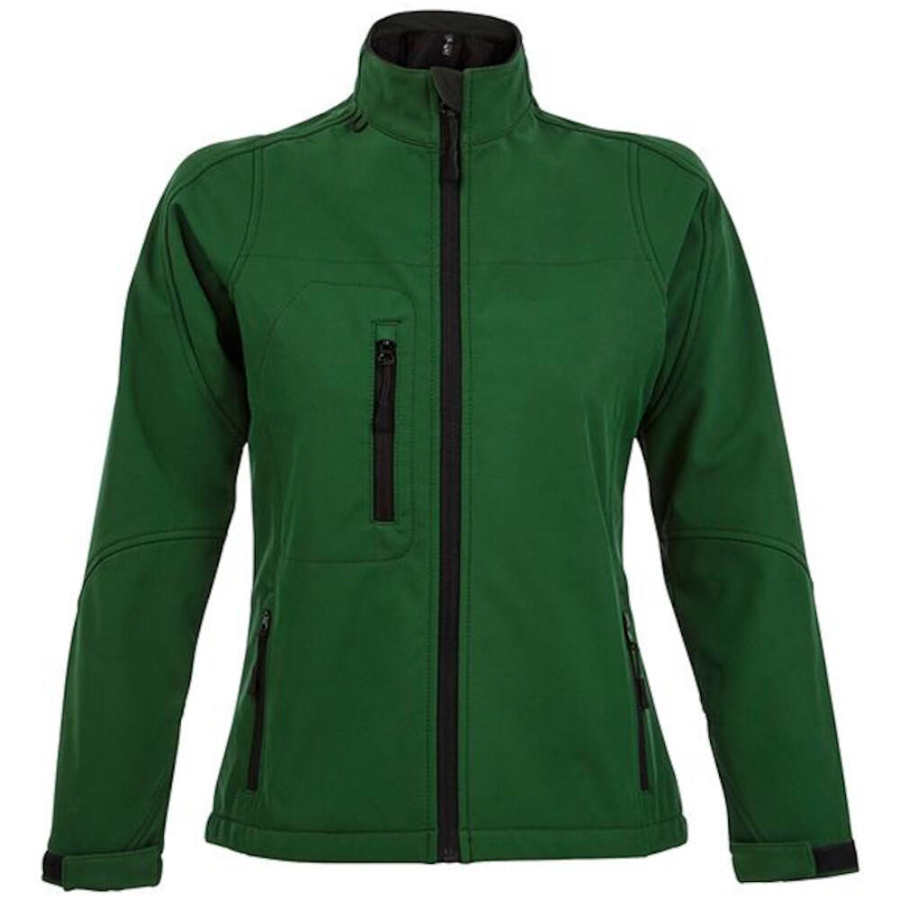 SOLS Womens/Ladies Roxy Soft Shell Jacket (Breathable, Windproof And Water