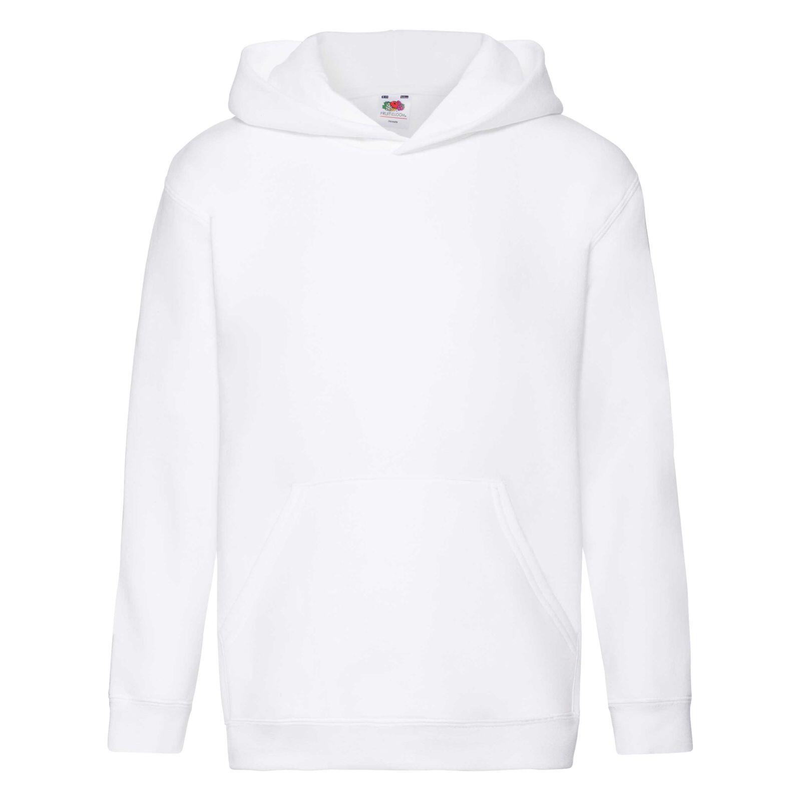 Fruit Of The Loom Kids Unisex Premium 70/30 Hooded Sweatshirt / Hoodie