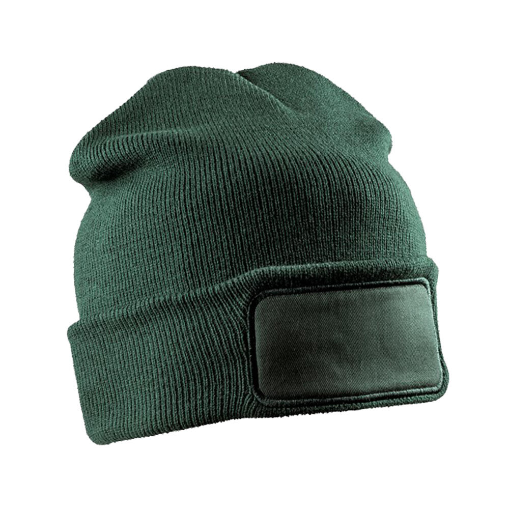 Result Unisex Adult Double Knit Printable Beanie
