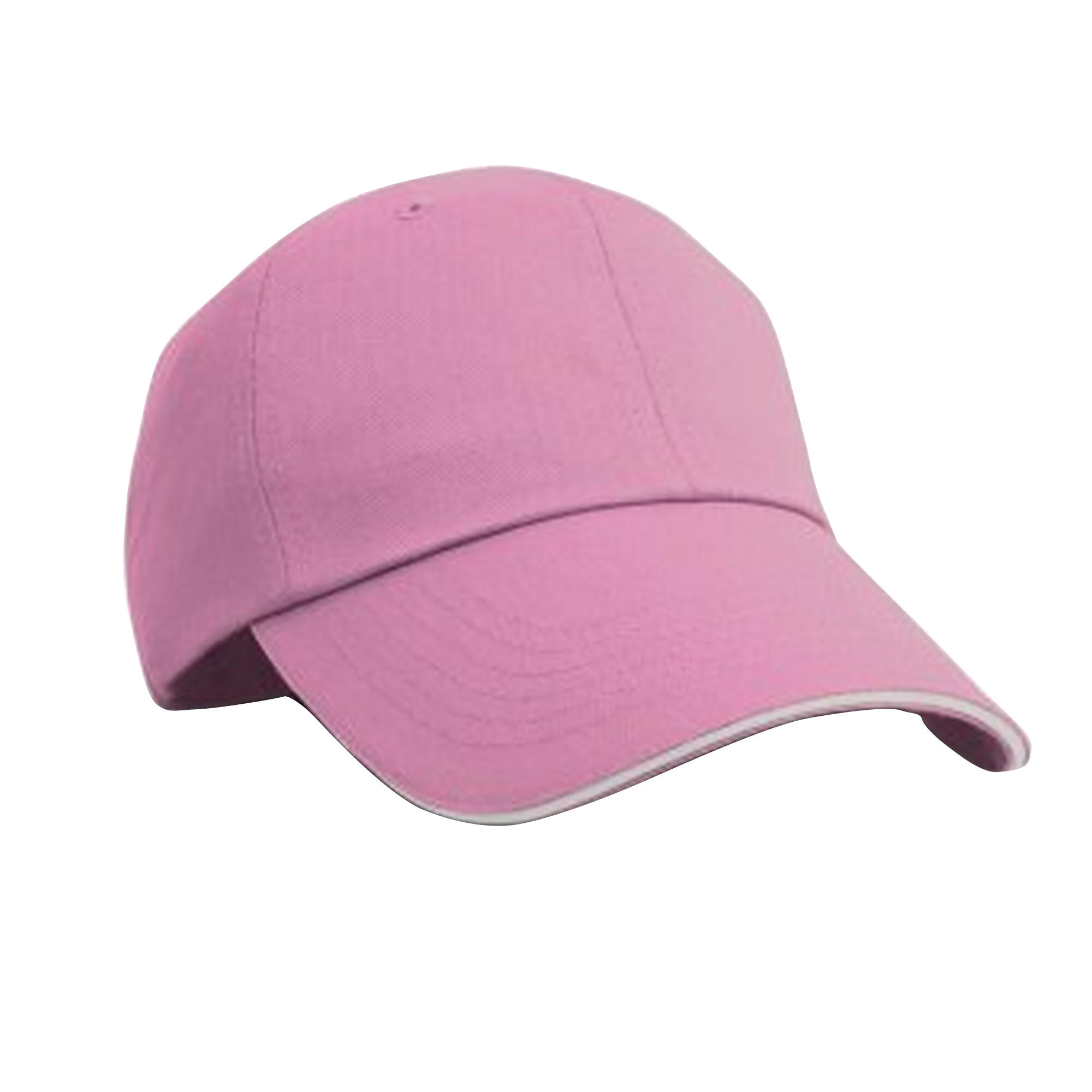 Result Unisex Herringbone Contrast Colour Sandwich Peak Baseball Cap